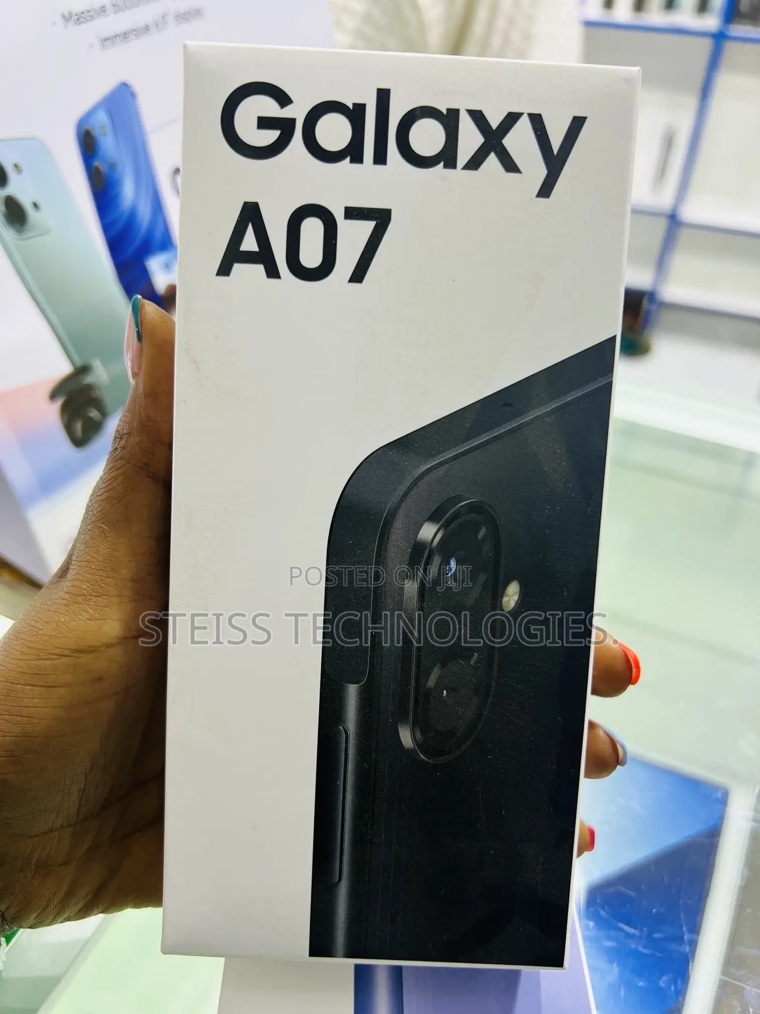 New Samsung Galaxy A07 4G 128 GB Black