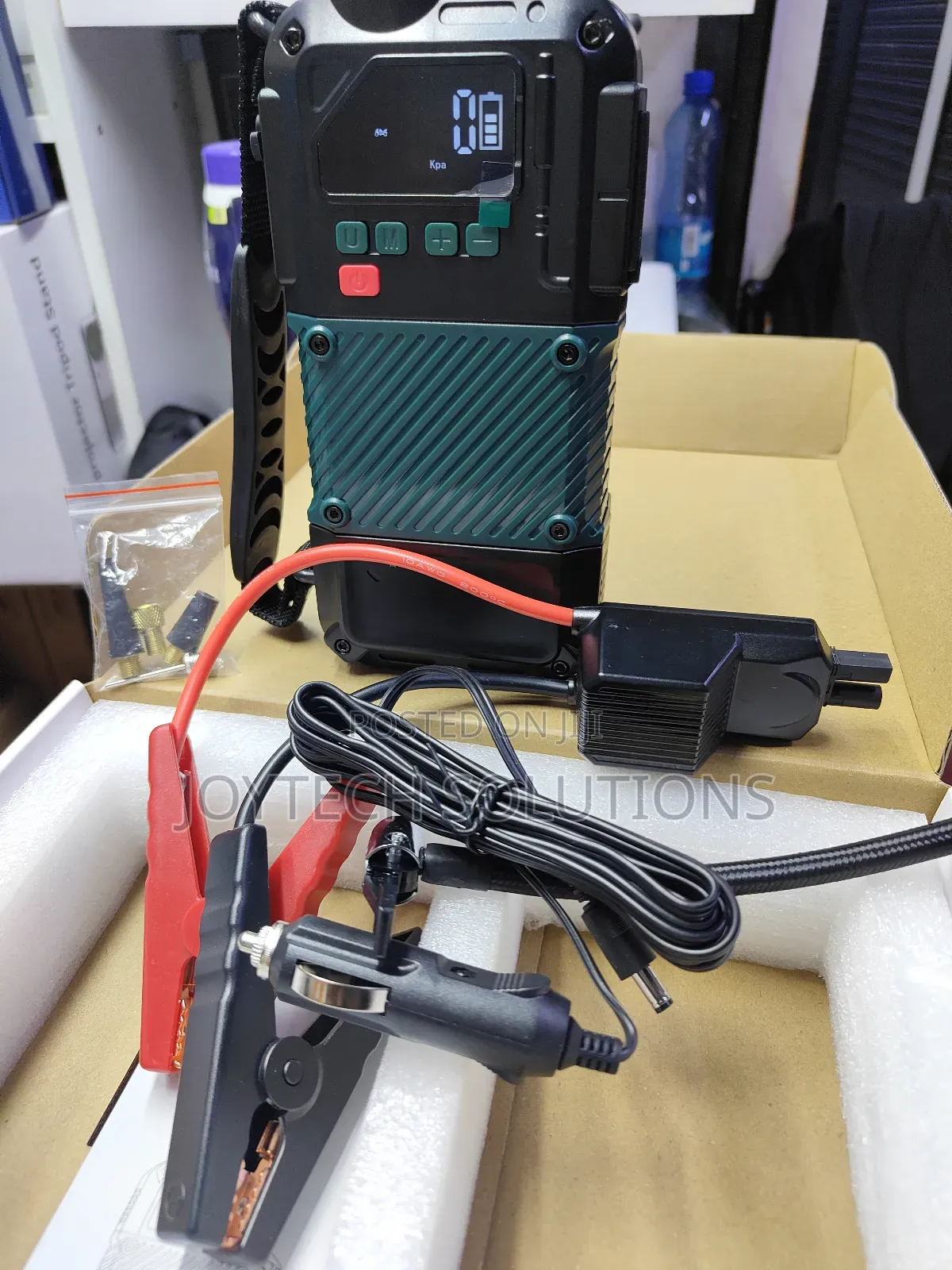 Commercial Jump Starter With Air Tire Compressor