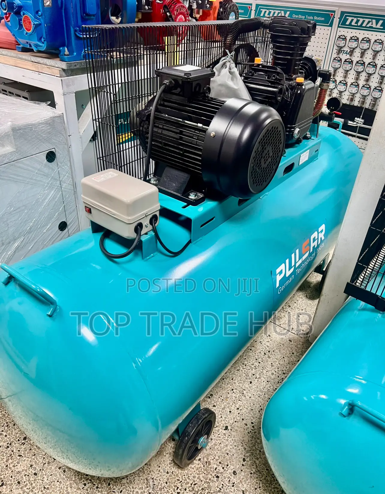 Pulsar 3 Piston Electric 500l Air Compressor 10hp 12.8 Bar 1/3 Phase