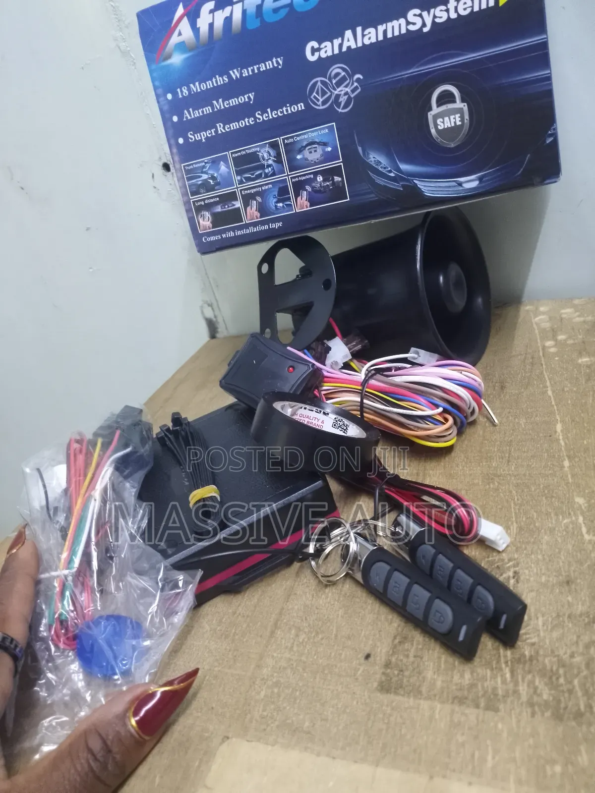 New Car Alarm System/ Afritec Car Alarm System