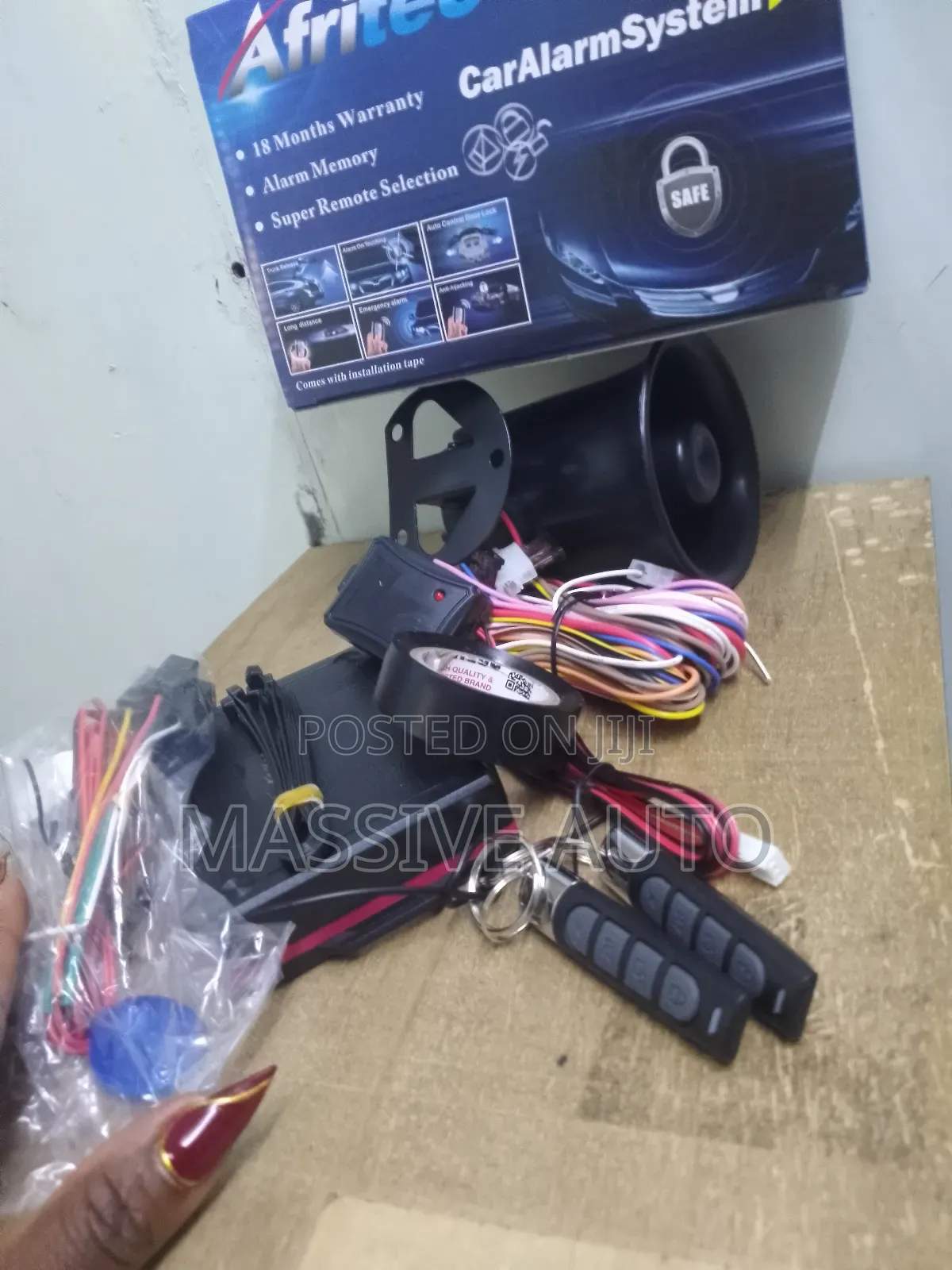 New Car Alarm System/ Afritec Car Alarm System
