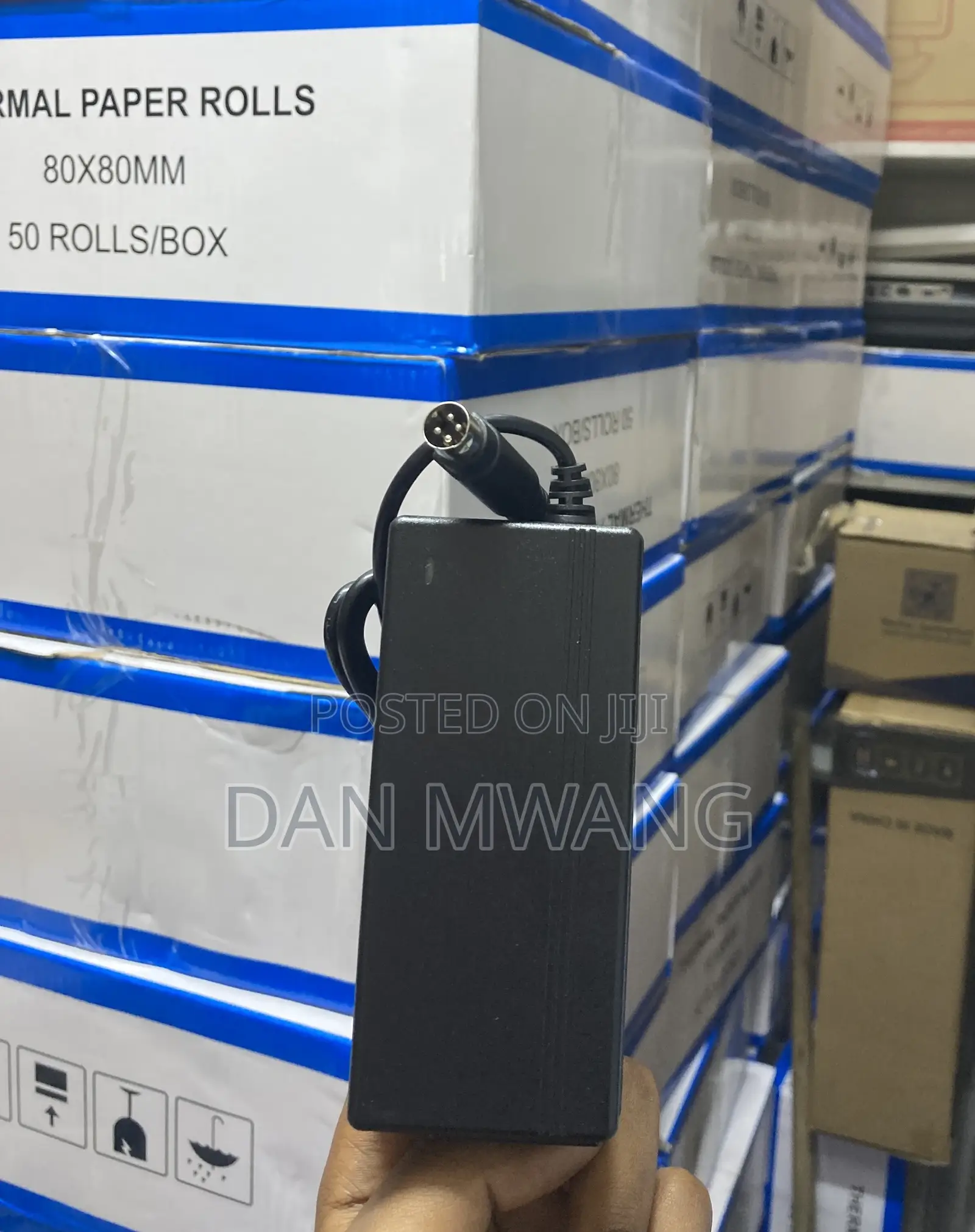 3 Pin Power Adapter – Pos Printer Replacement