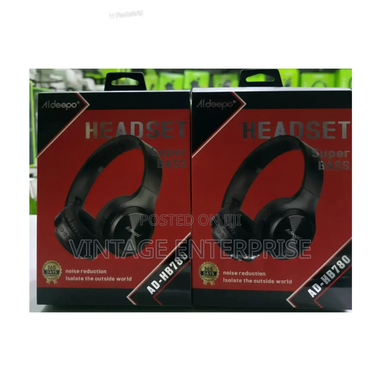 Aldeepo Ad-H780 Super Bass Noise Reduction Headset