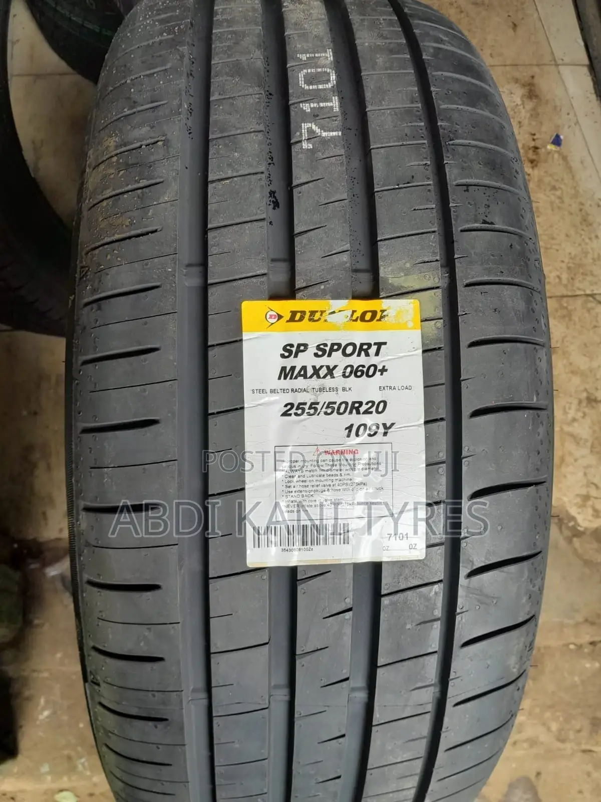 255/50r20 Dunlop Tires Brand New