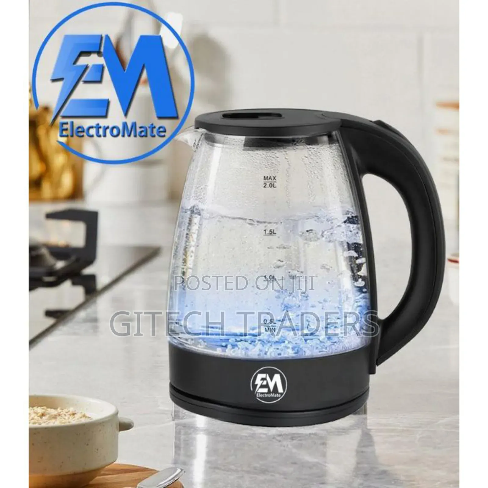 Elecromate Glass Kettle