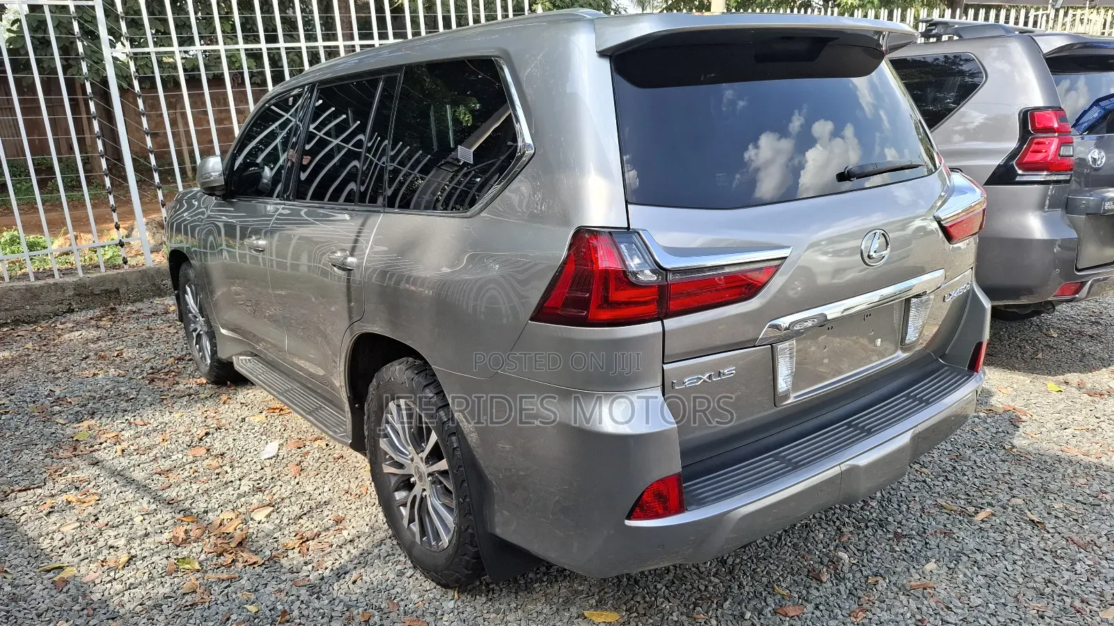 Lexus LX 450d AWD 2017 Gray