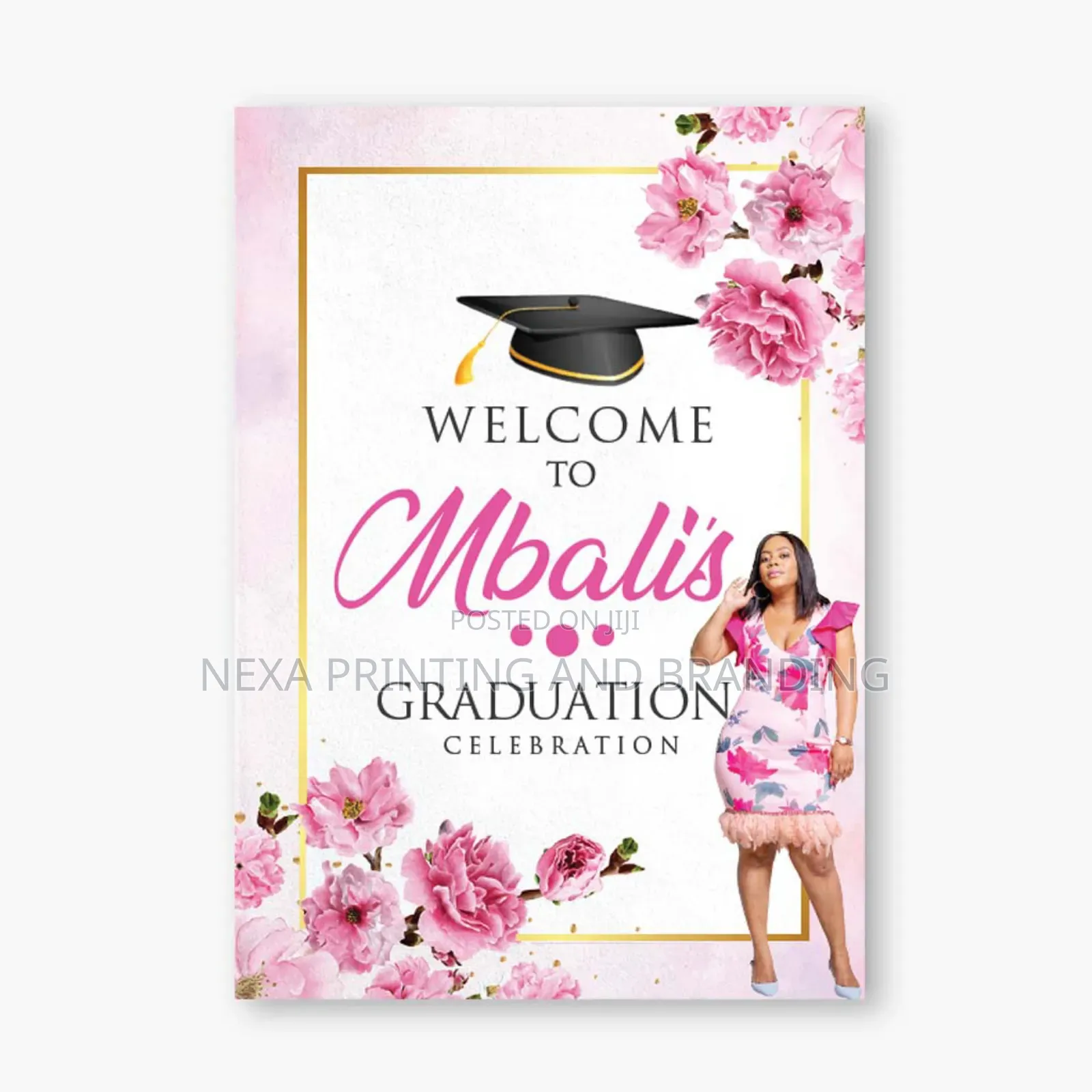 Graduation / Wedding Personalized Welcome Board