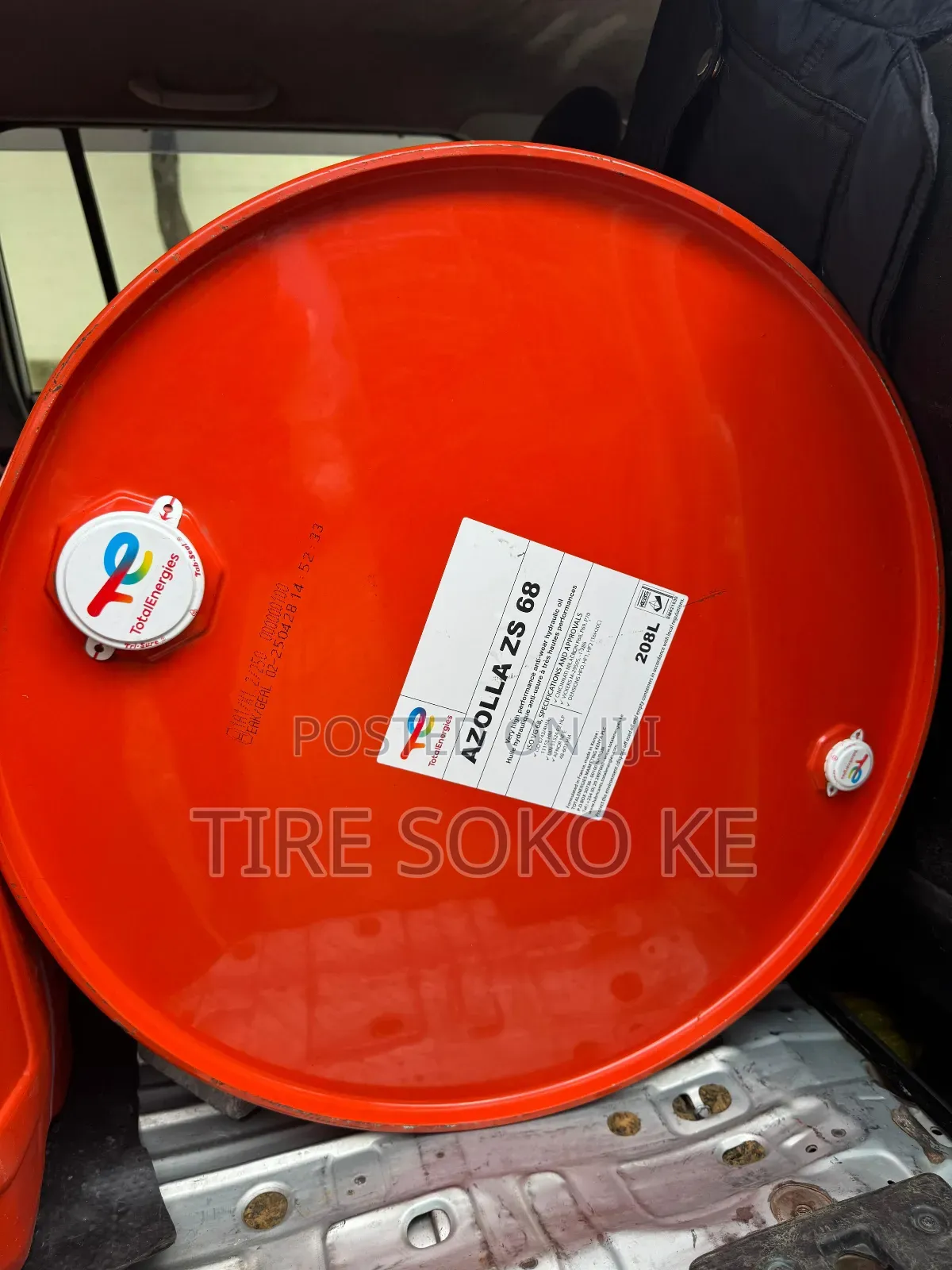 Total Azzola Zs68 Hydraulic Oil