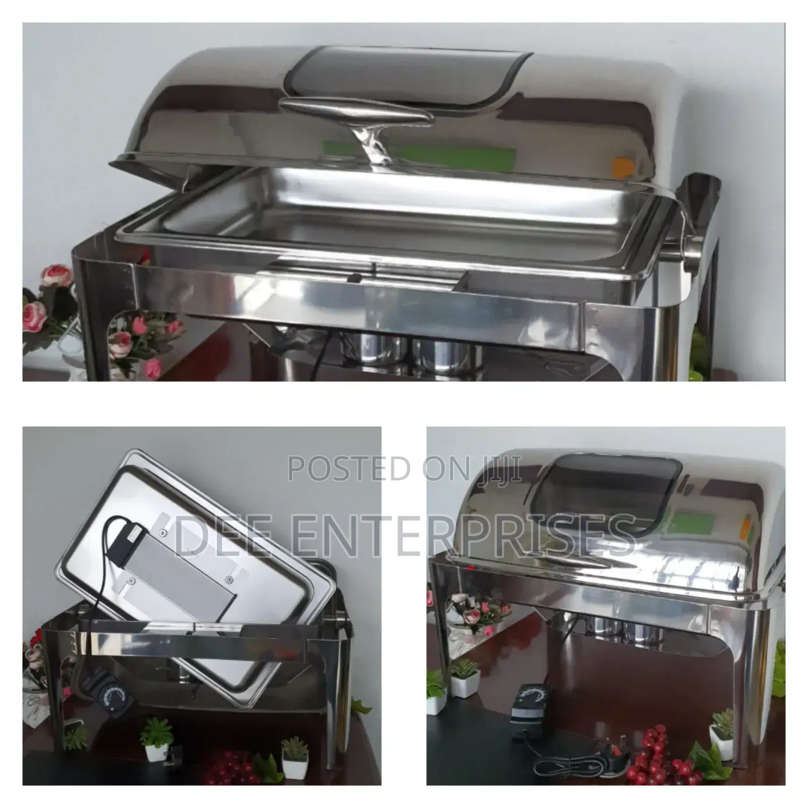 Electric Heating Option Chaffing Dish