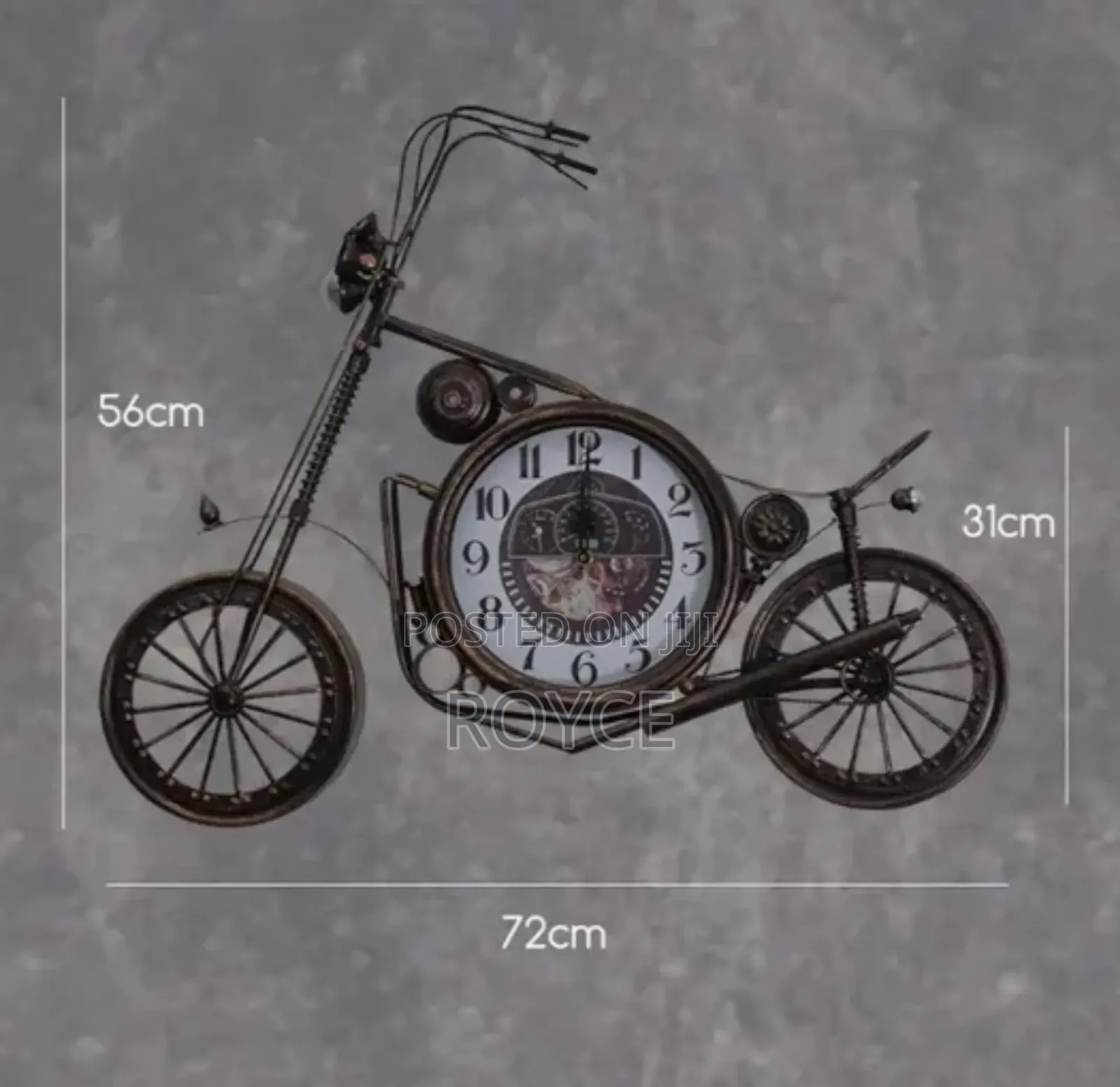 Retro Vintage Deco Wall Clock