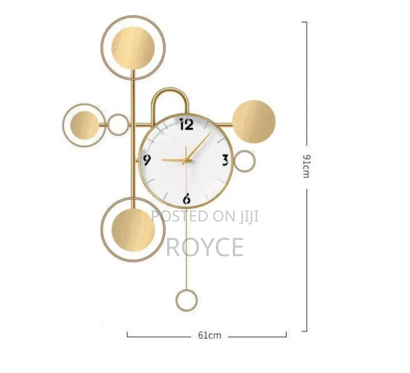 Creative Nordic Deco Wall Clock