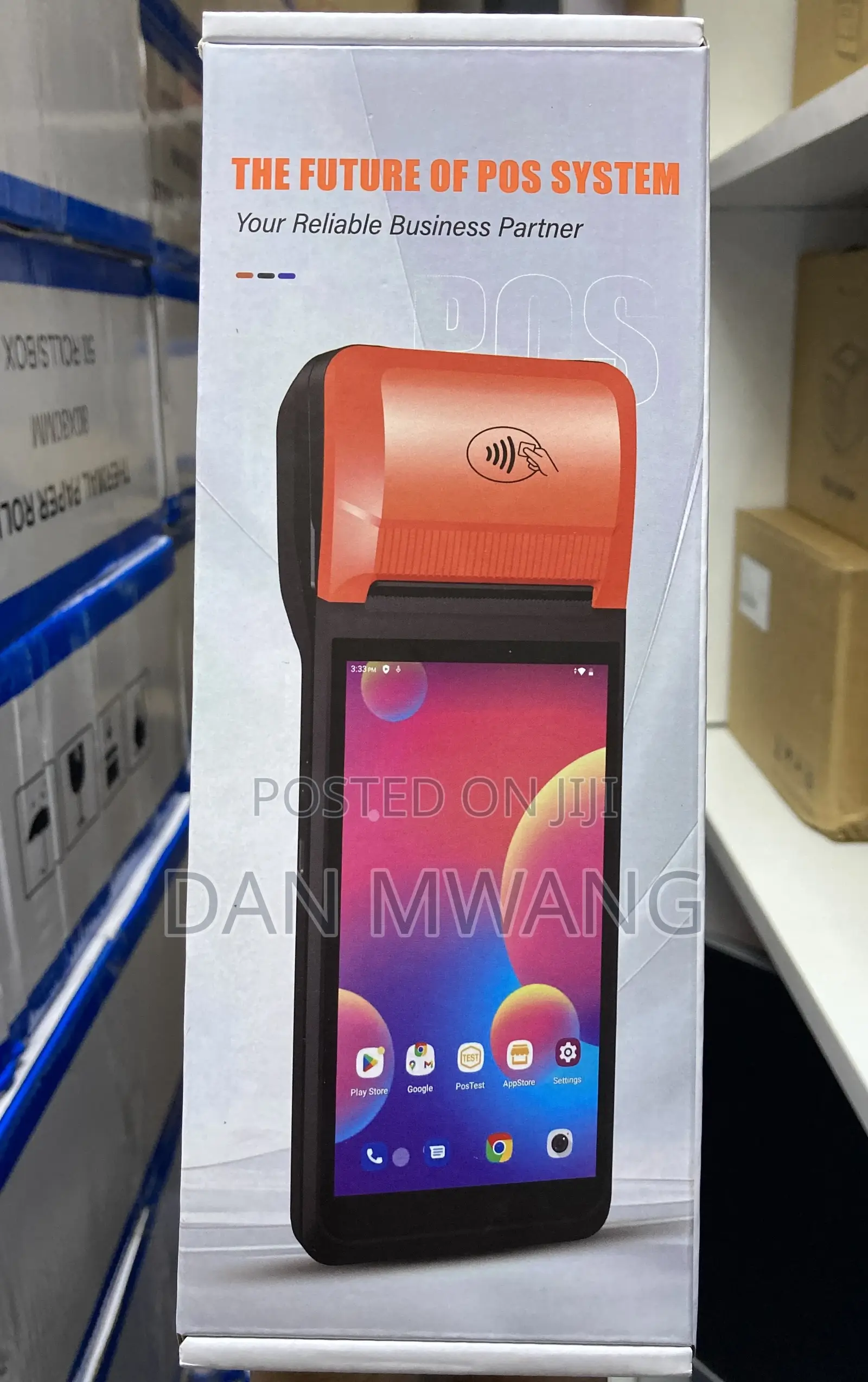 Android 12 Handheld Pos – 3gb Ram 16gb Rom Storage