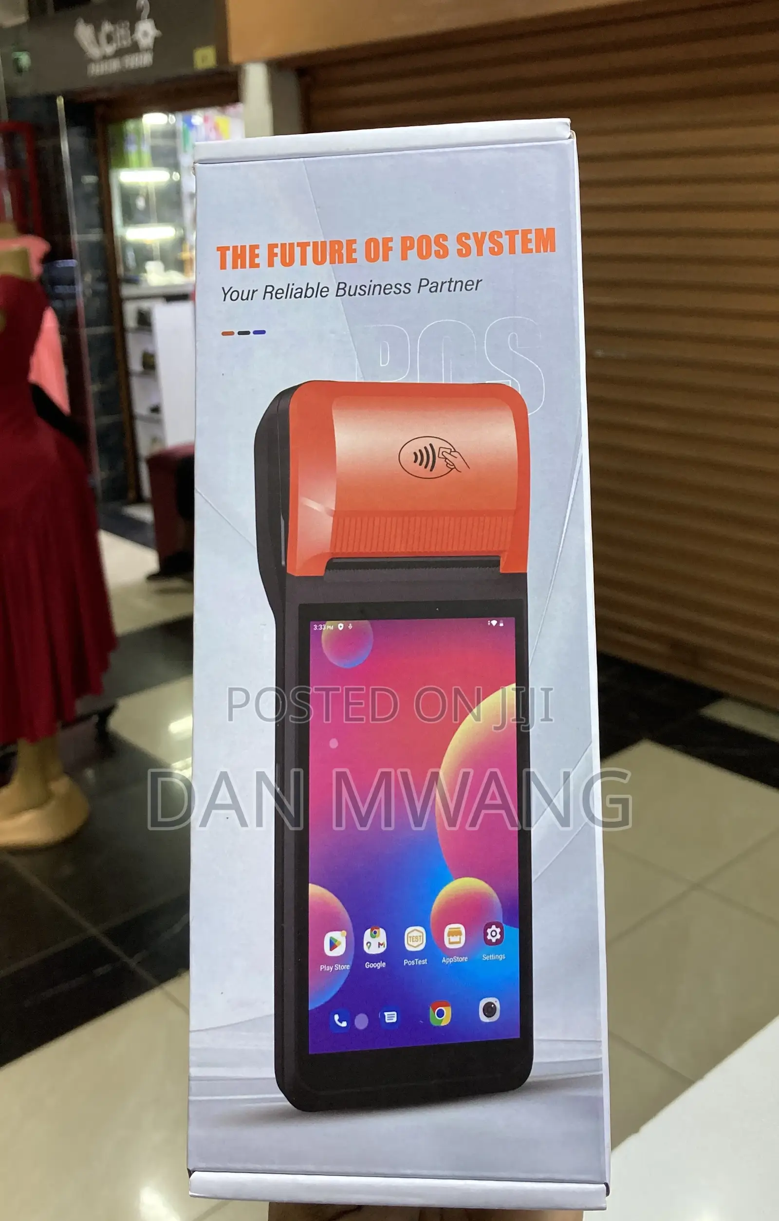 Handheld Pos Android 12 – 3gb 16gb Smart Terminal