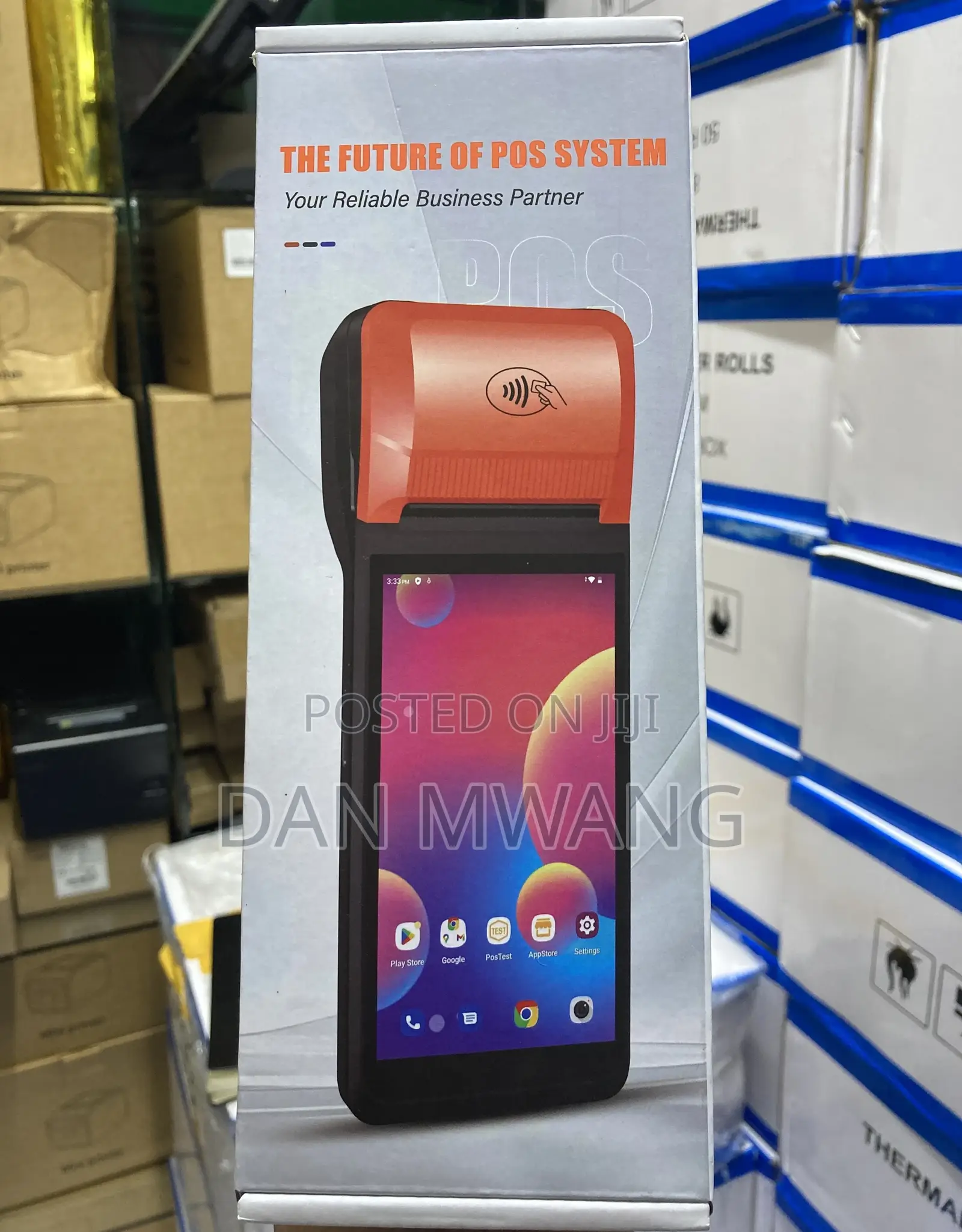Android Pos Device – 12 Handheld 2gb Ram 16gb Rom Storage
