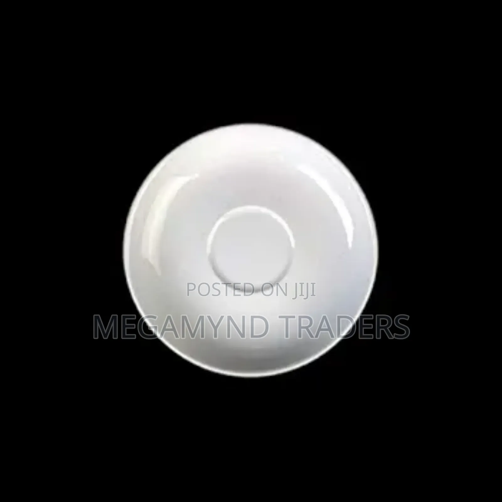 12pc Melamine Saucer Plate/Plain Saucer