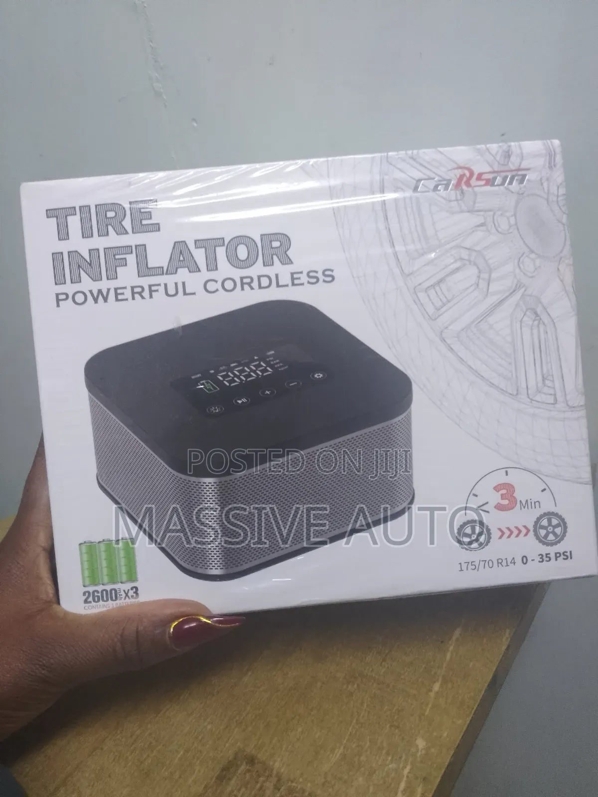 Powerful Tire Inflator/ Cordless Tire Inflator