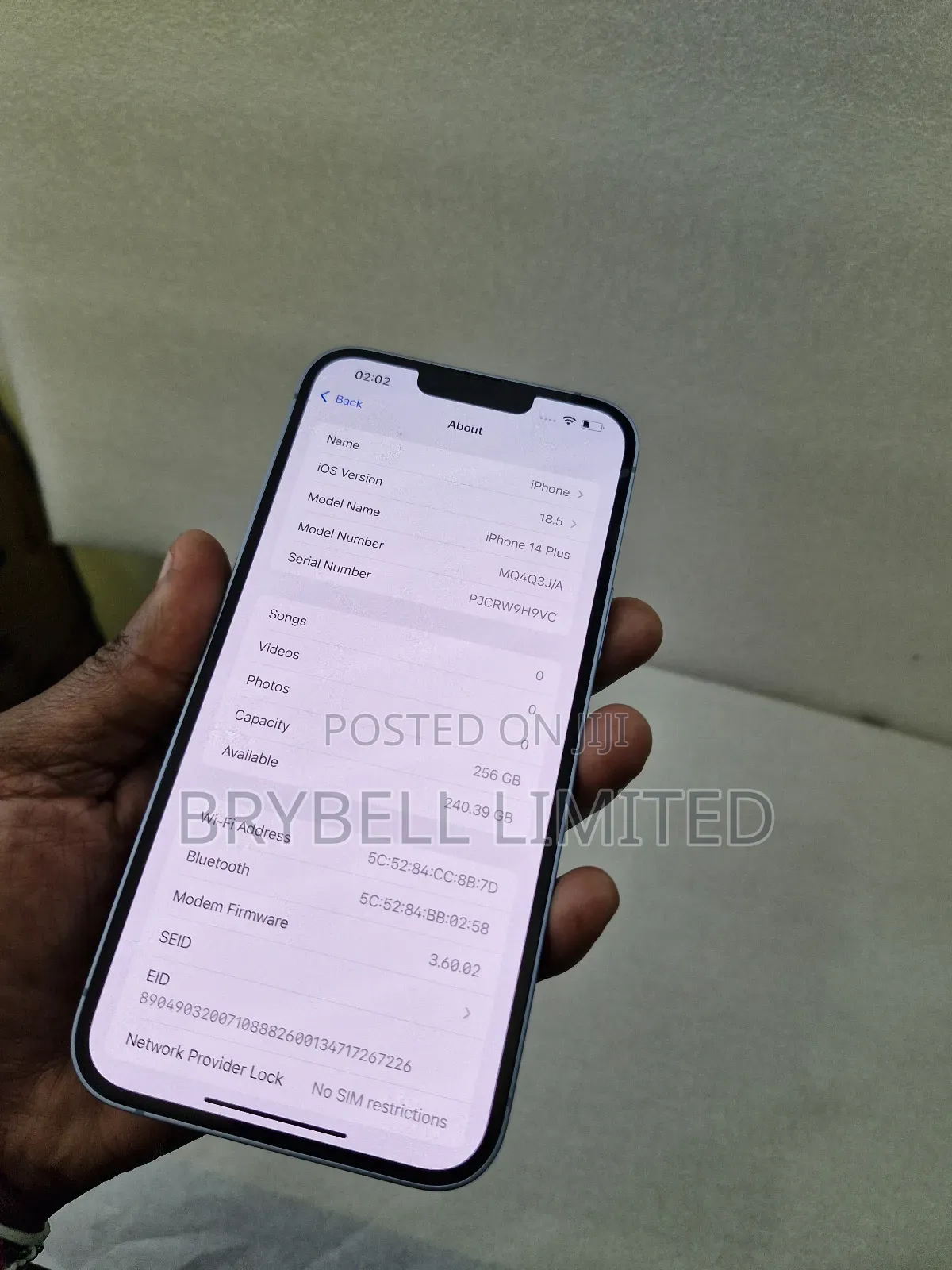 Apple iPhone 14 Plus 256 GB Blue