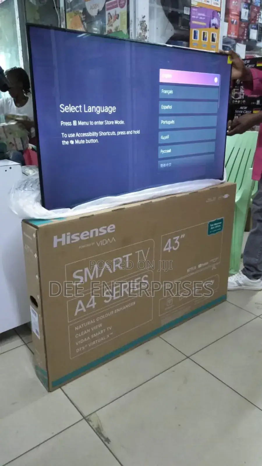 Hisense 43 Inches Tv A4 Series