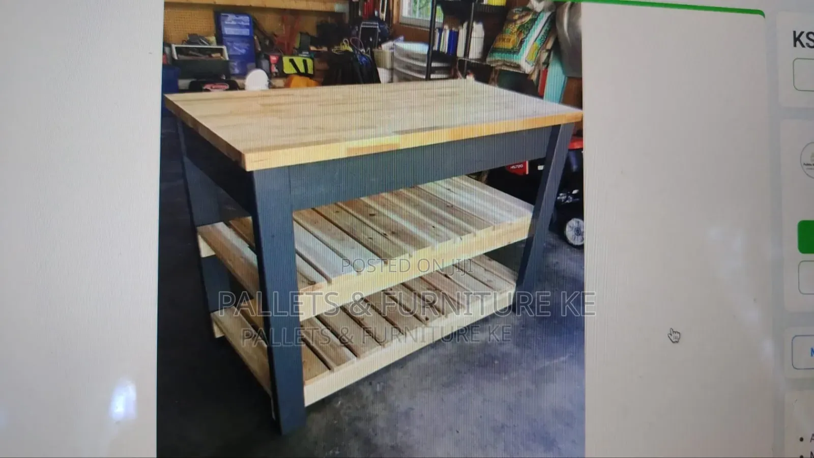 Standard Pallet Kitchen Table