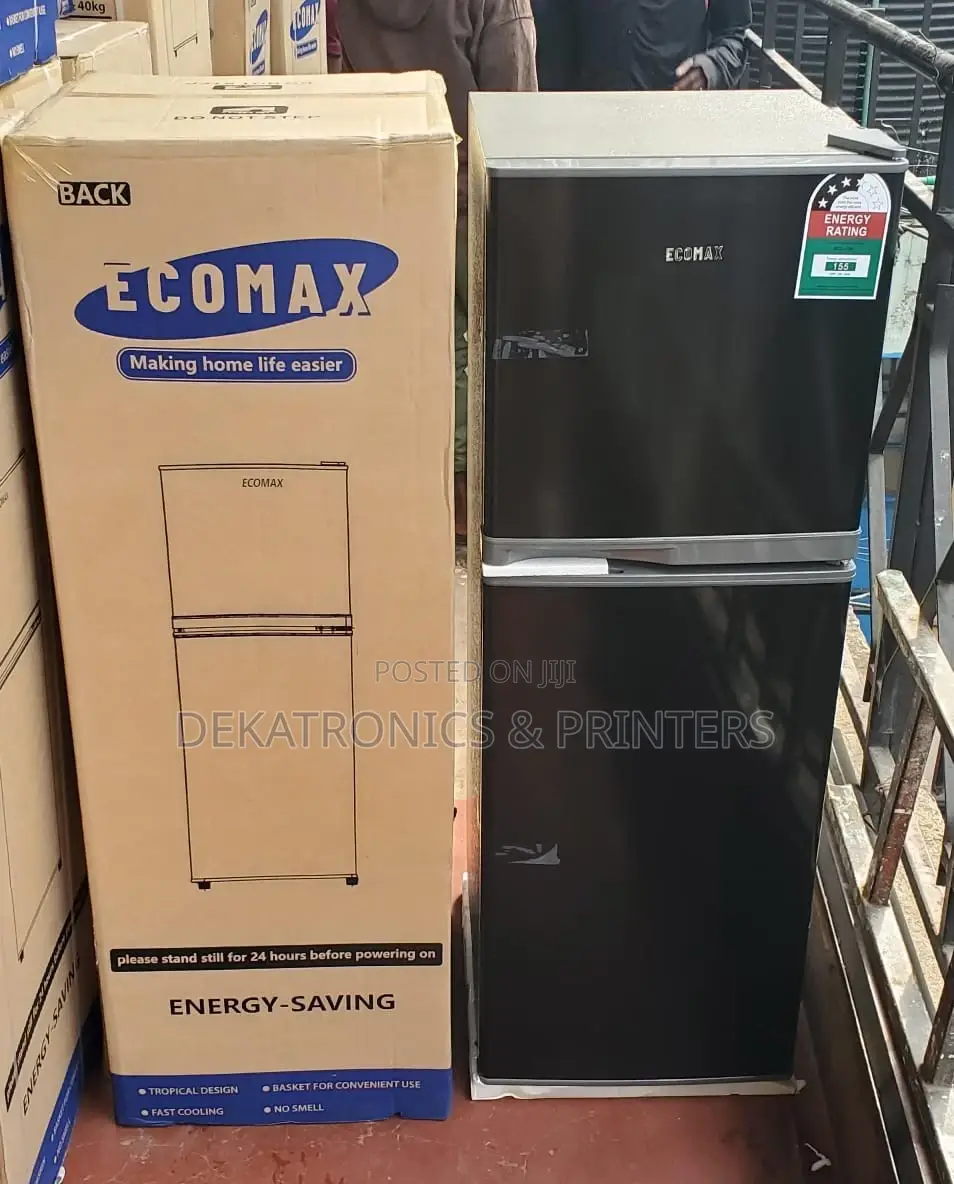 Ecomax 138 Liters Double Door Fridge