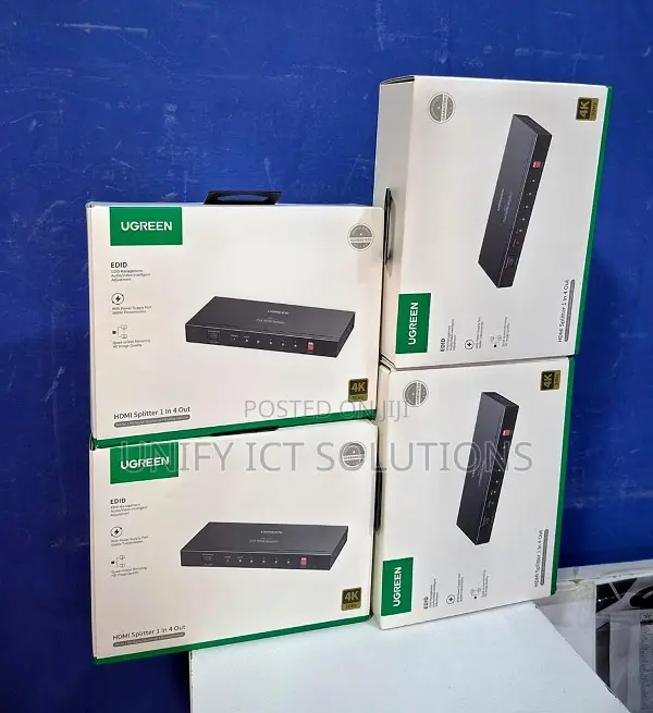 Hdmi Splitter ^°1in 4~Out ||Ugreen Hdmi Splitter(Ug-40202uk)
