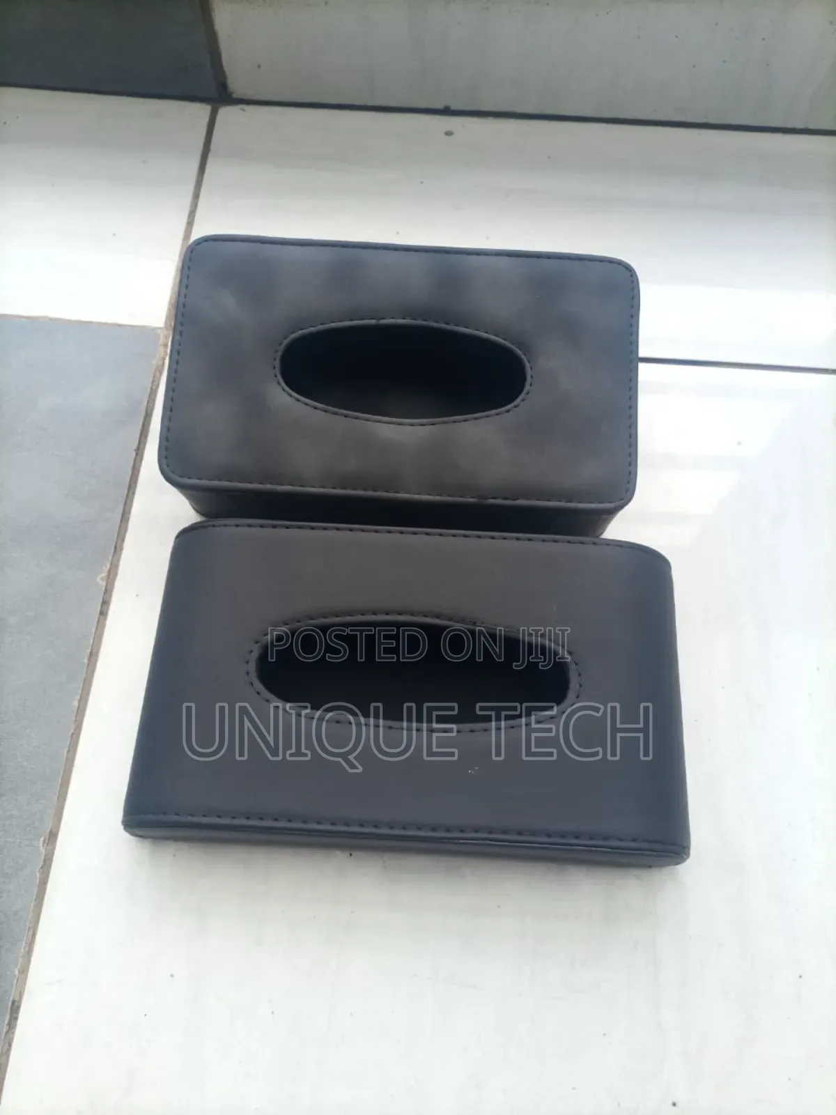 Car Tissue /Serviette Holder Leather High-Quality Interior Accessory