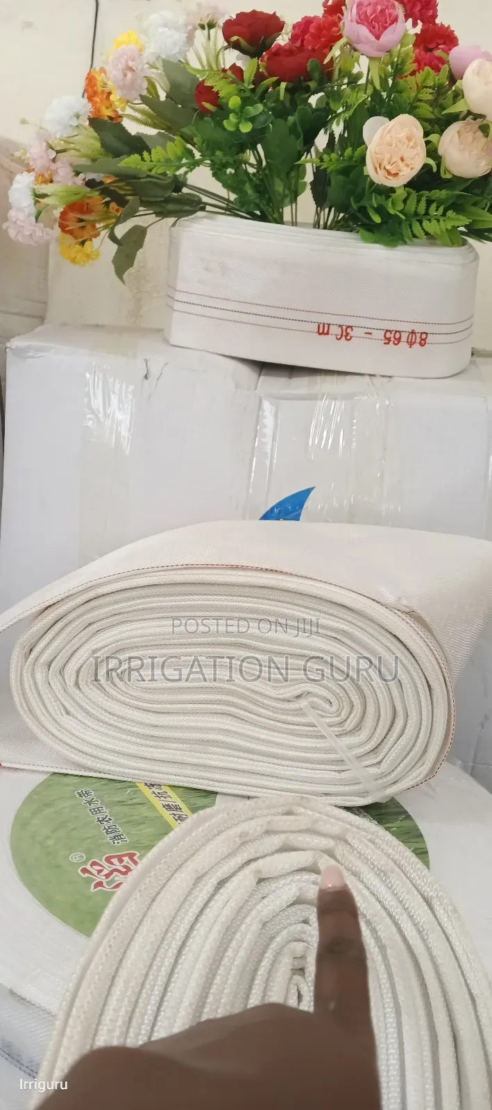 Canvas 110mm Watering Tube 20mm