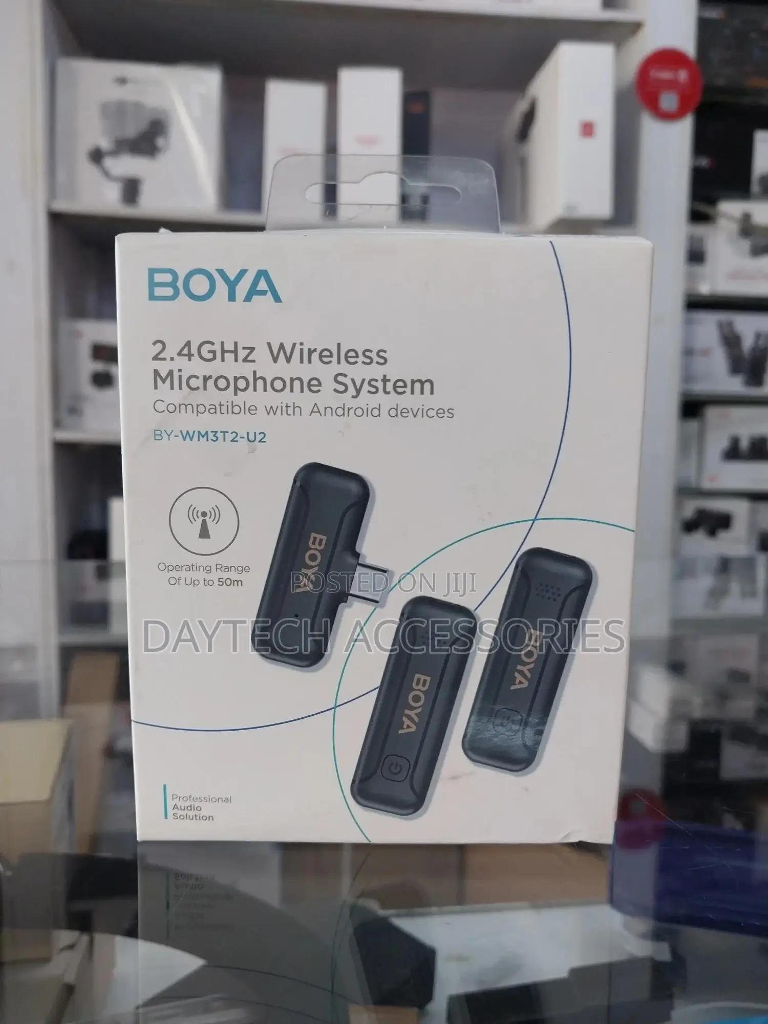 Boya by-Wm3t2 U2 Wireless Microphone for Android Smartphones (Type C)