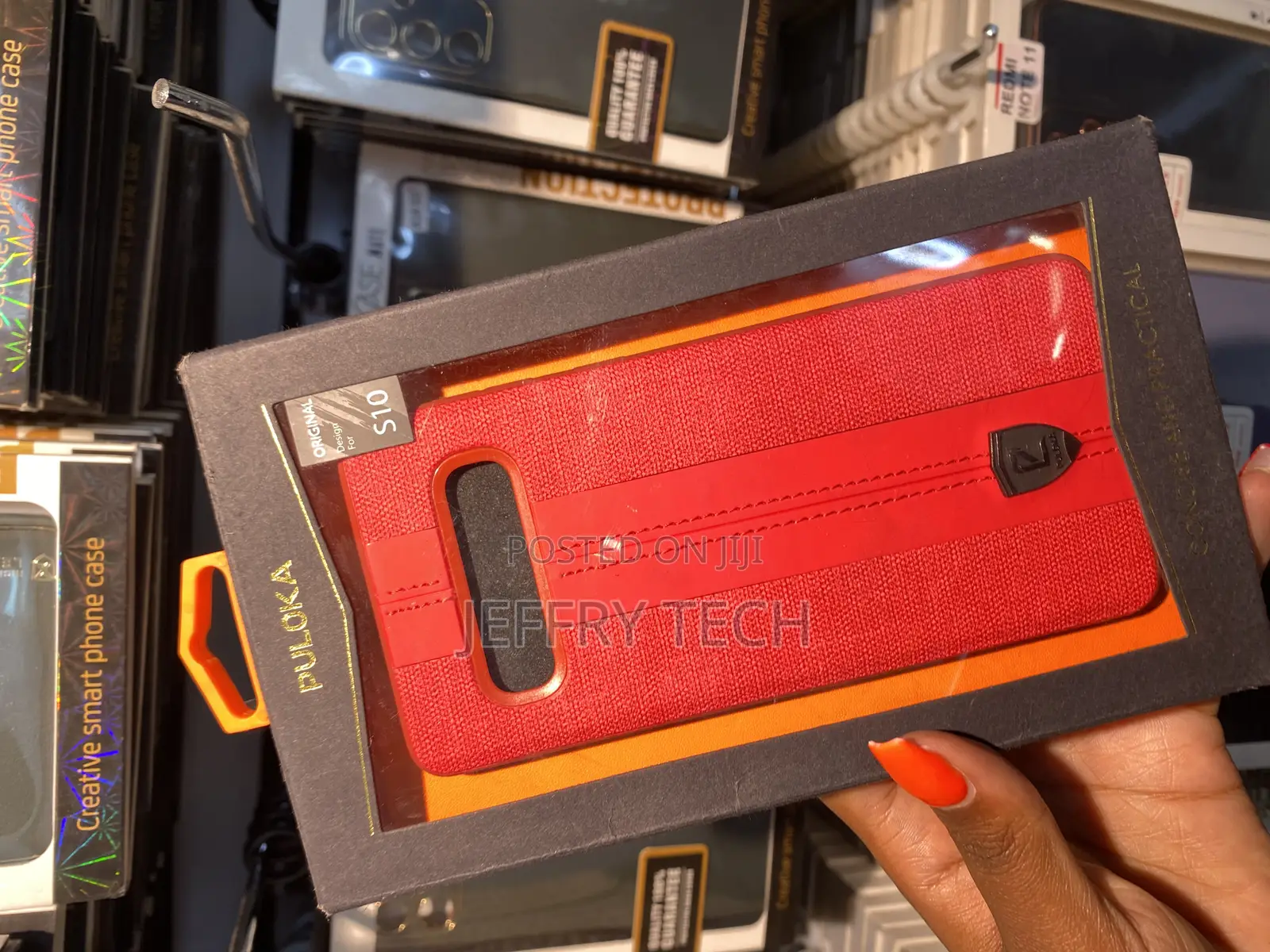 Puloka Wailler Back Case for Samsung Galaxy S10