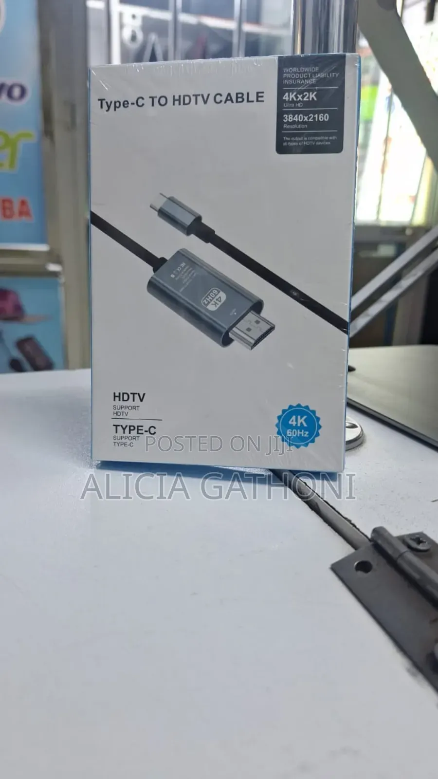 2mtrs Type C to Hdmi Cable