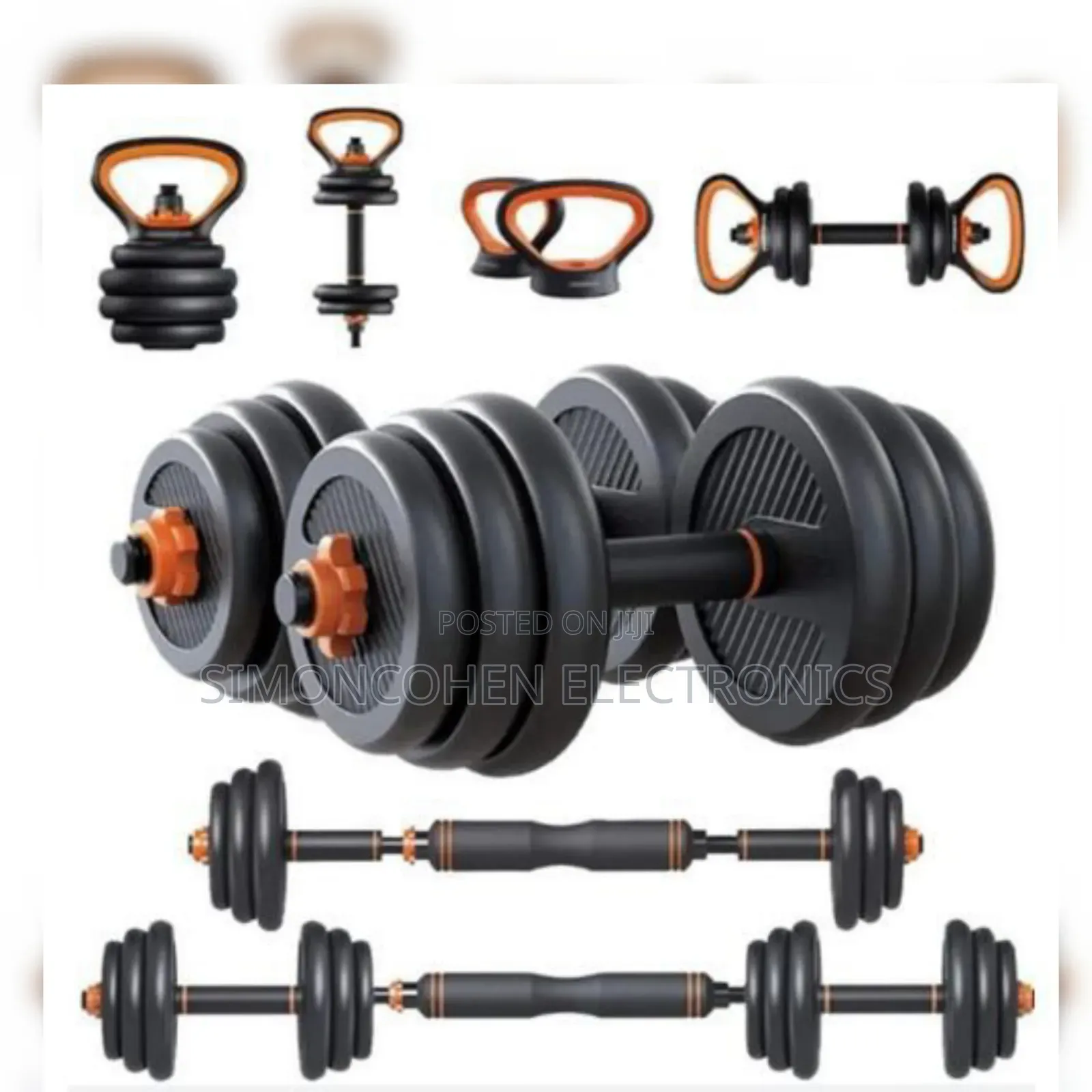 30kg 6in1 Adjustable Kettle Bell Weights