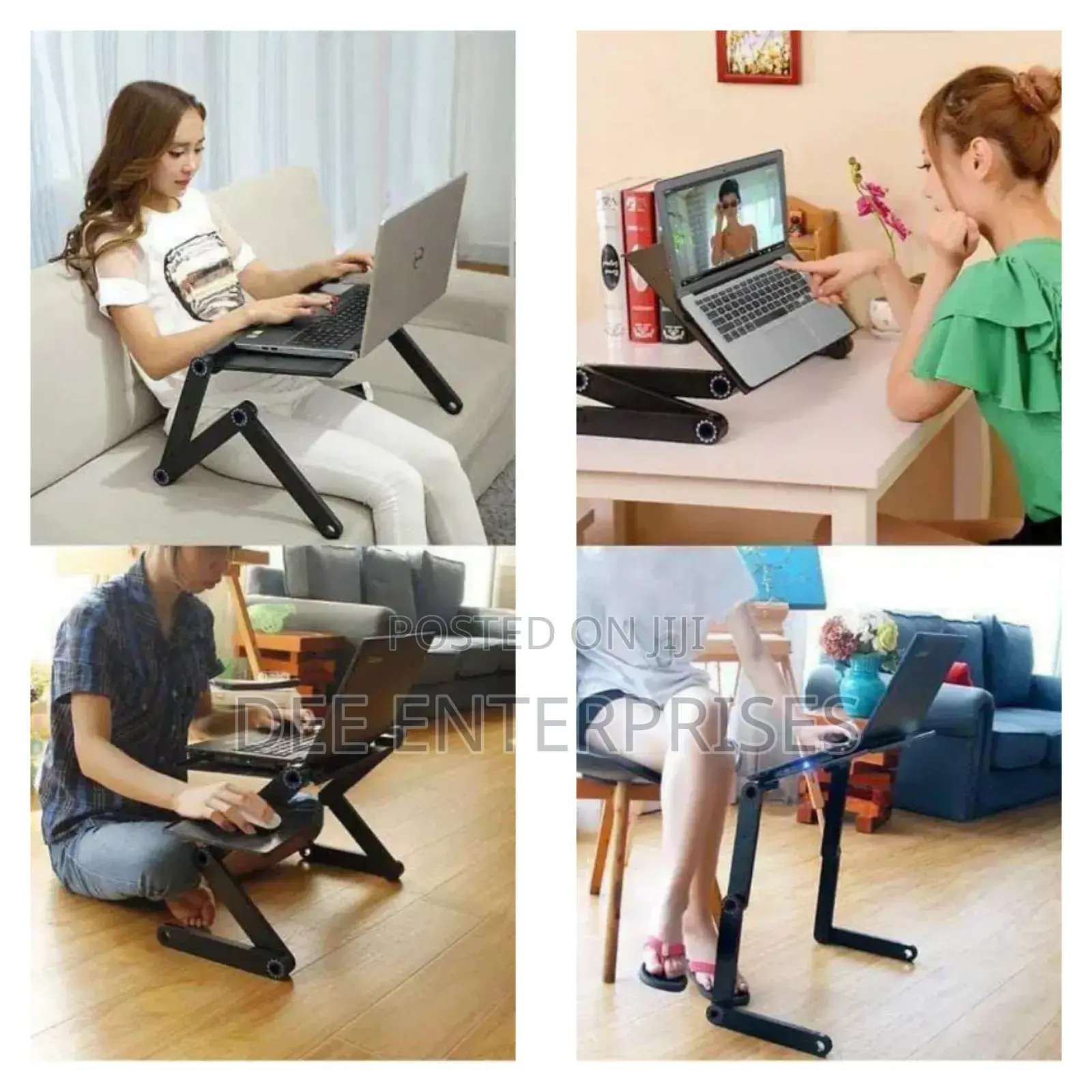 Laptop Stand With Mouse Pad and Fan