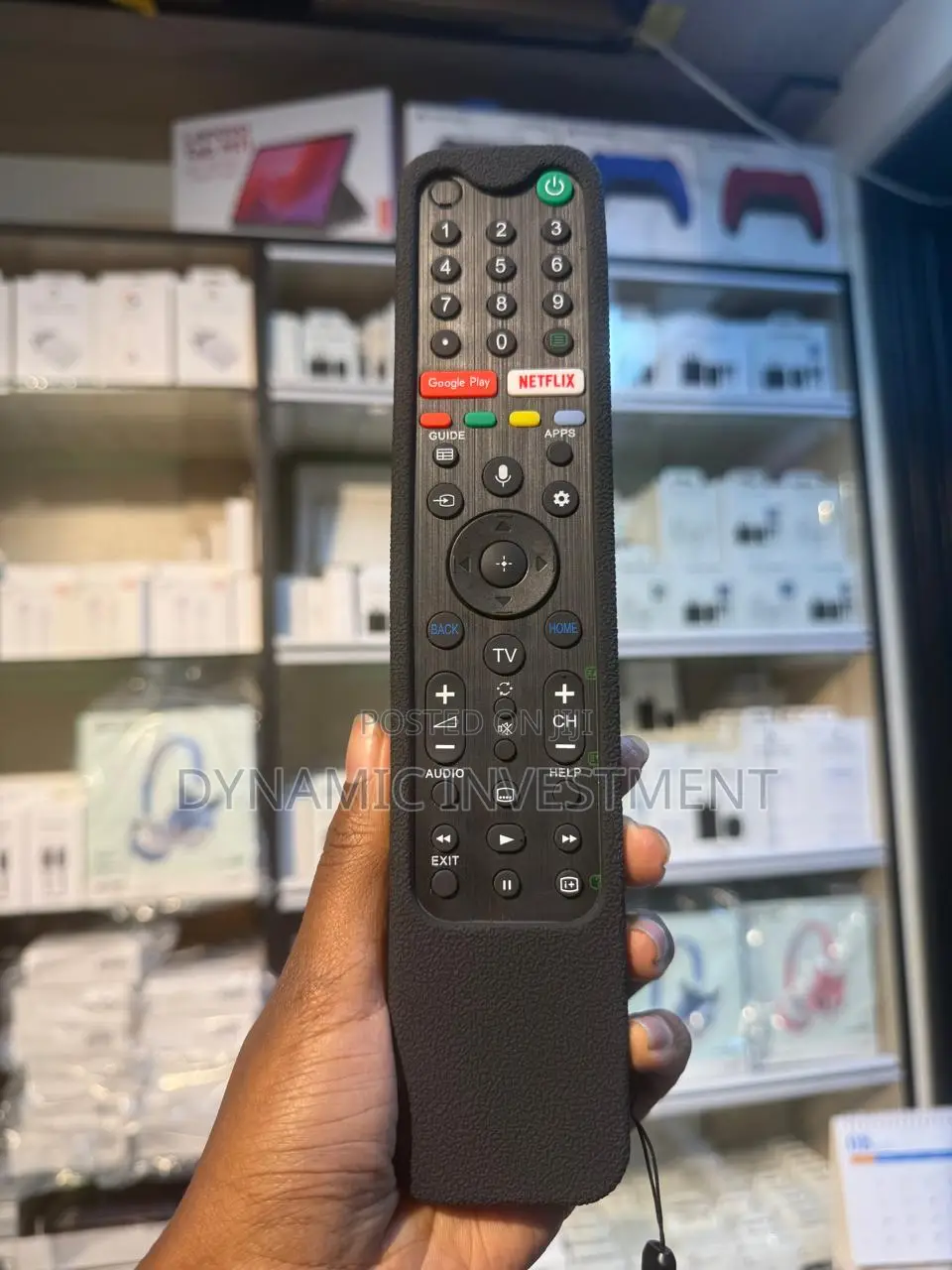Sony Bravia Tv Smart Tv Remote Control and Silicone Remote Cover
