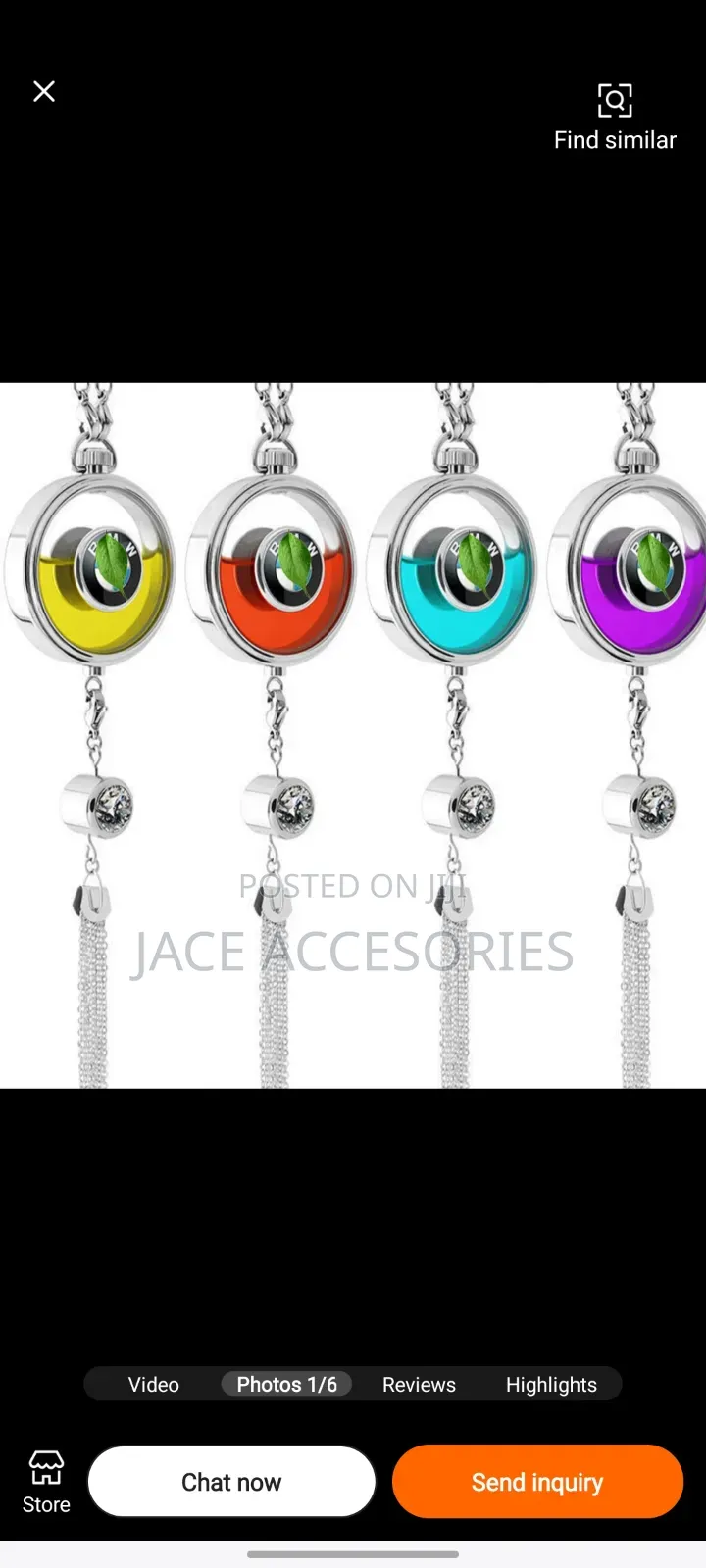 Car Logo  Pendant Onamental Perfume