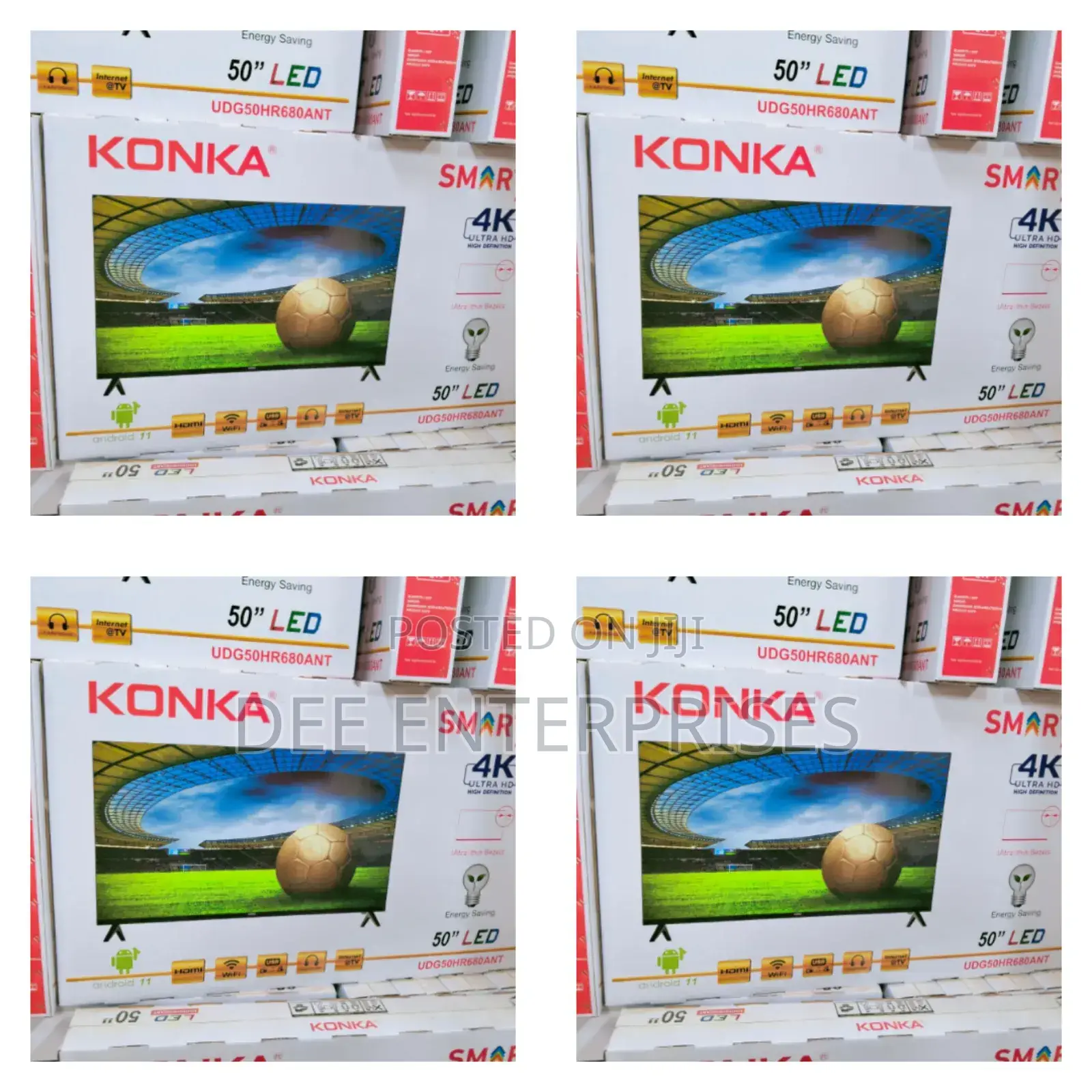 43 Inches Konka Smart Android Frameless Tv