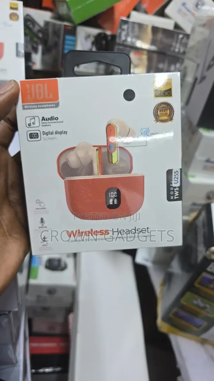 JBL Wireless Headset TWS-U255 Hi-Fi Stereo With 300mah Case