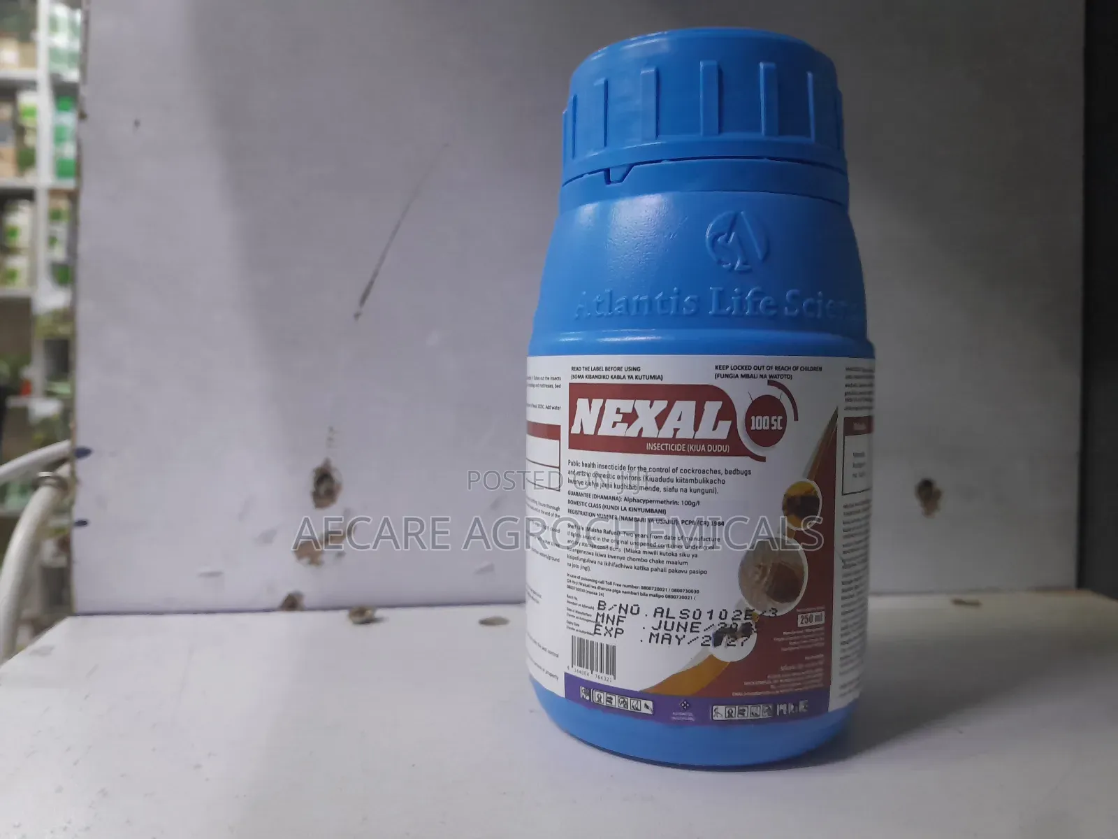 Nexal 100sc Insecticide Bedbugs Pesticide 250ml