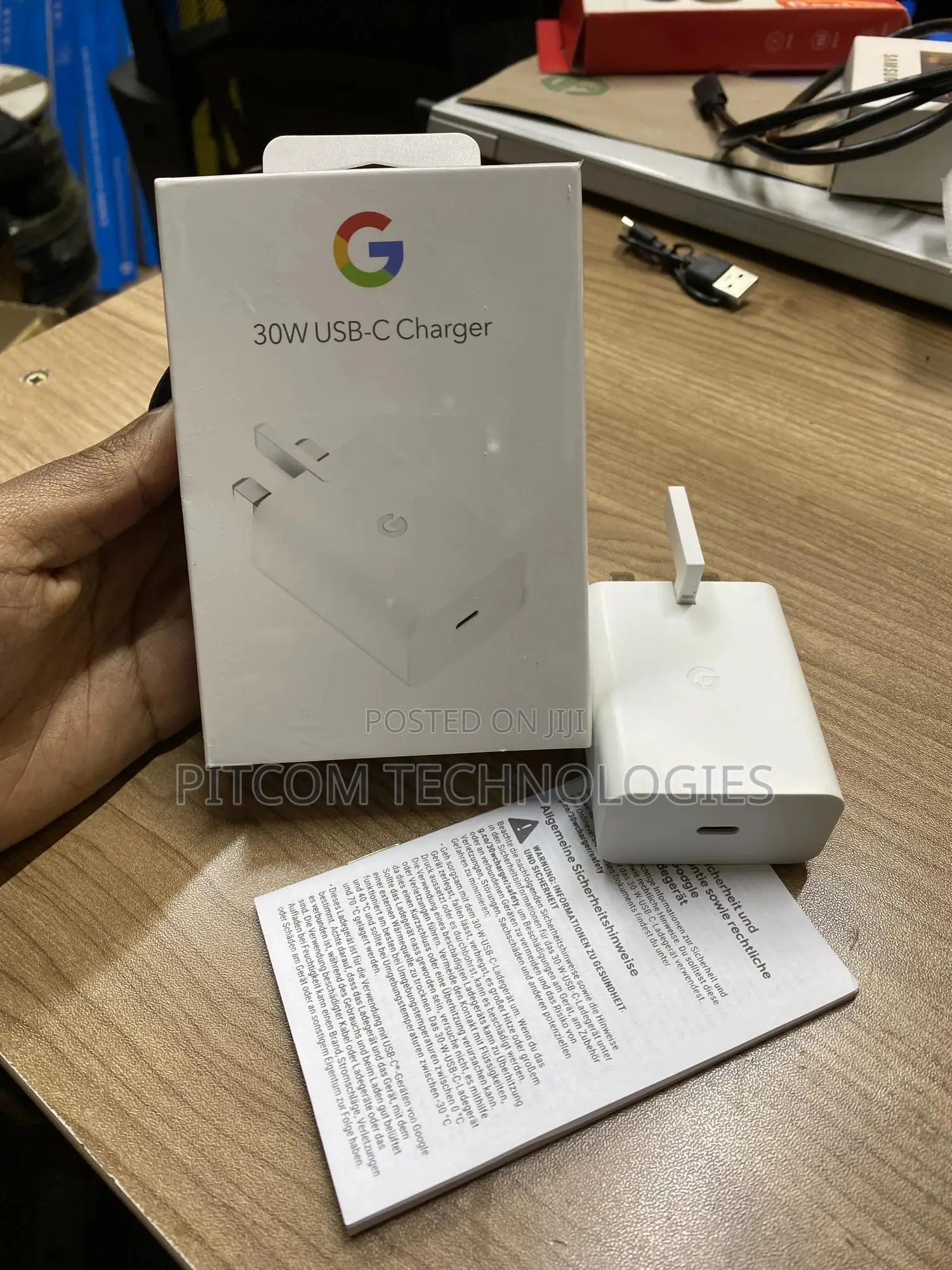 Original Google Pixel 30w Usb-C Fast Charging Adapter
