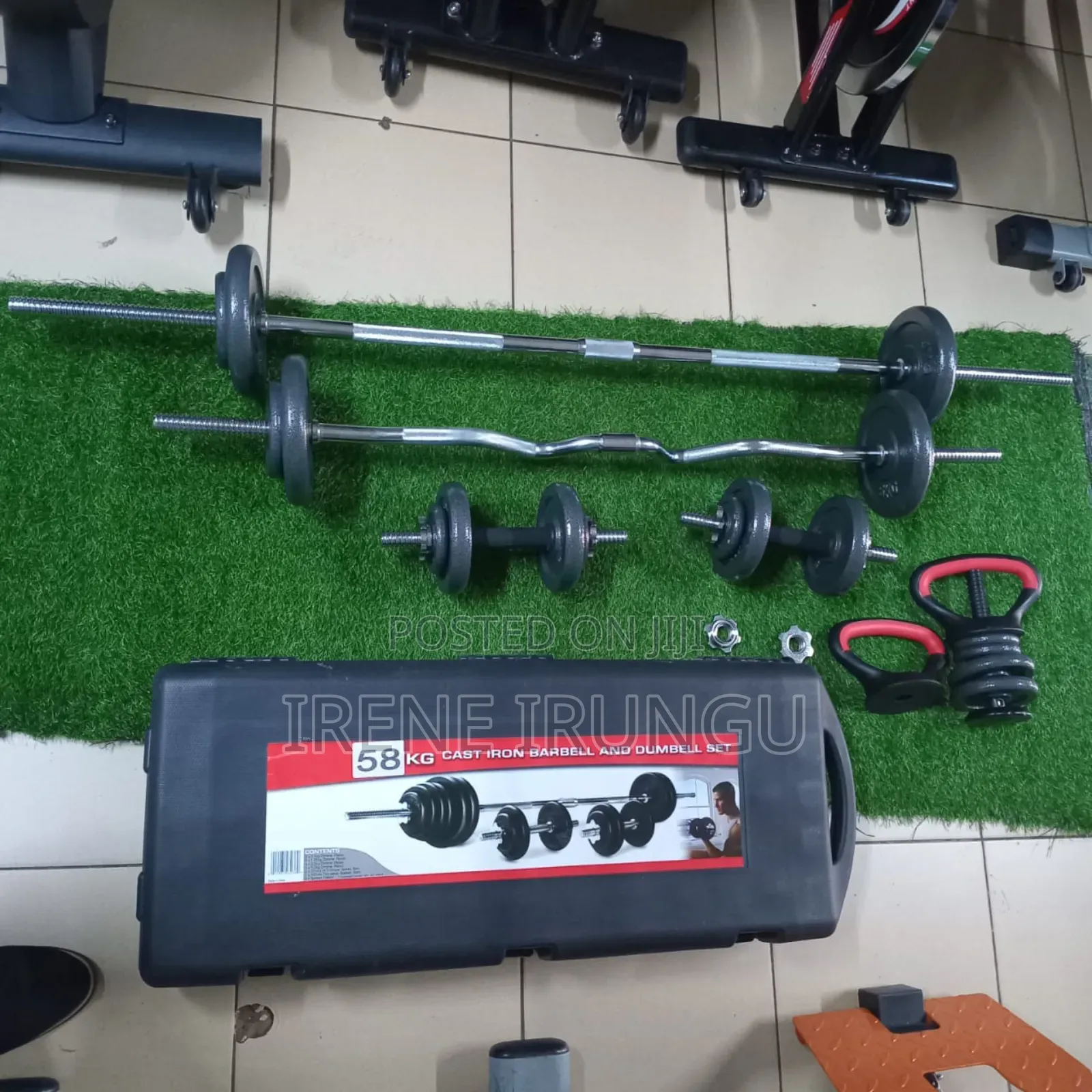 58kg,Kettle Dumbbell Set