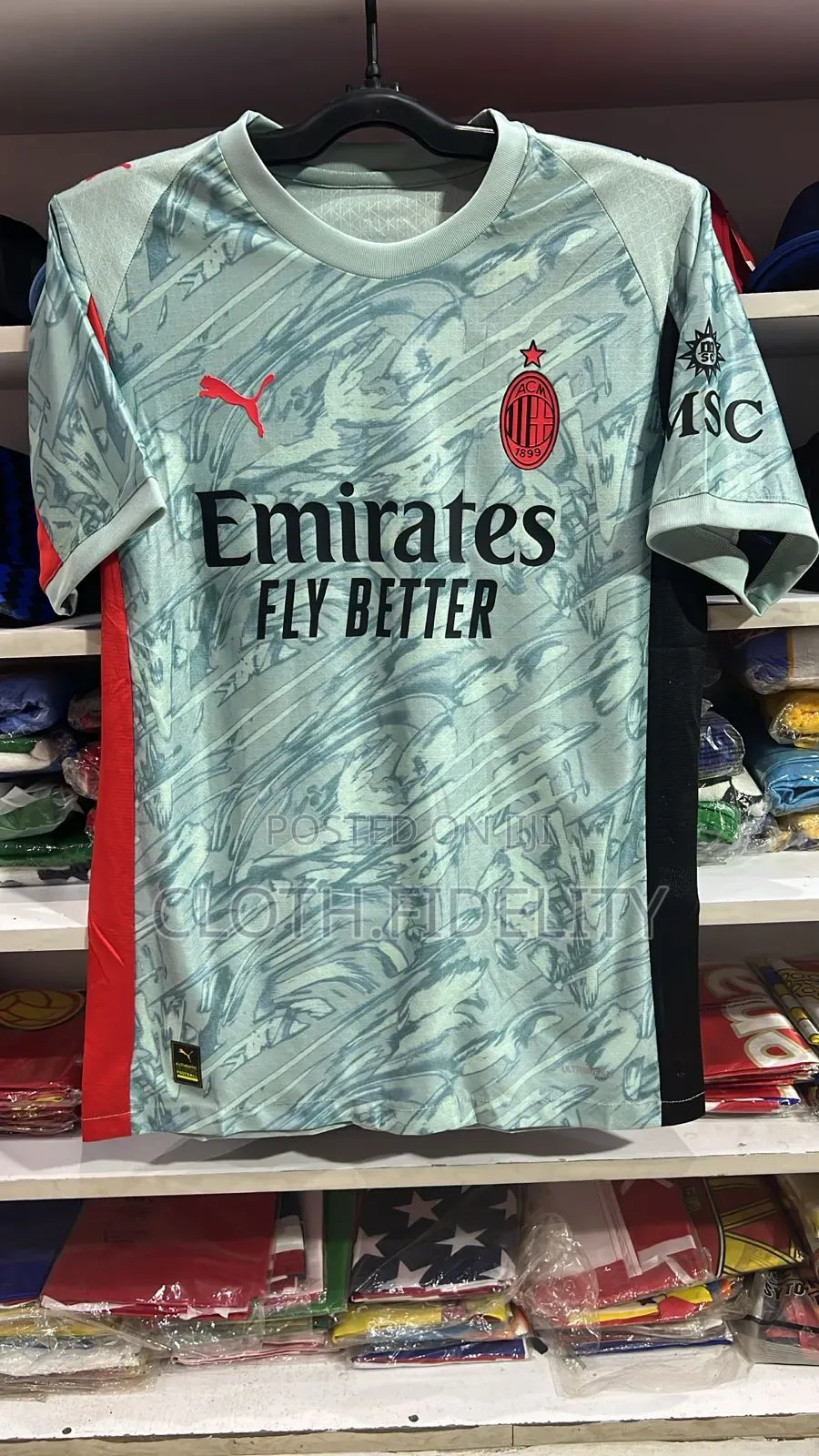 AC Milan Football Jersey 25/26 Player Version ( Original)