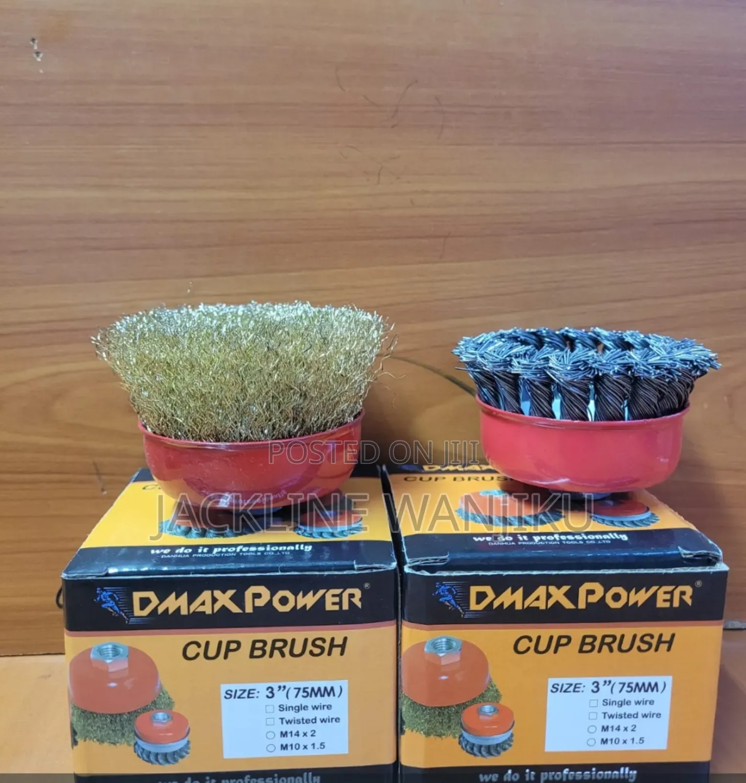 3" Cup Brush
Twisted and Single Wire