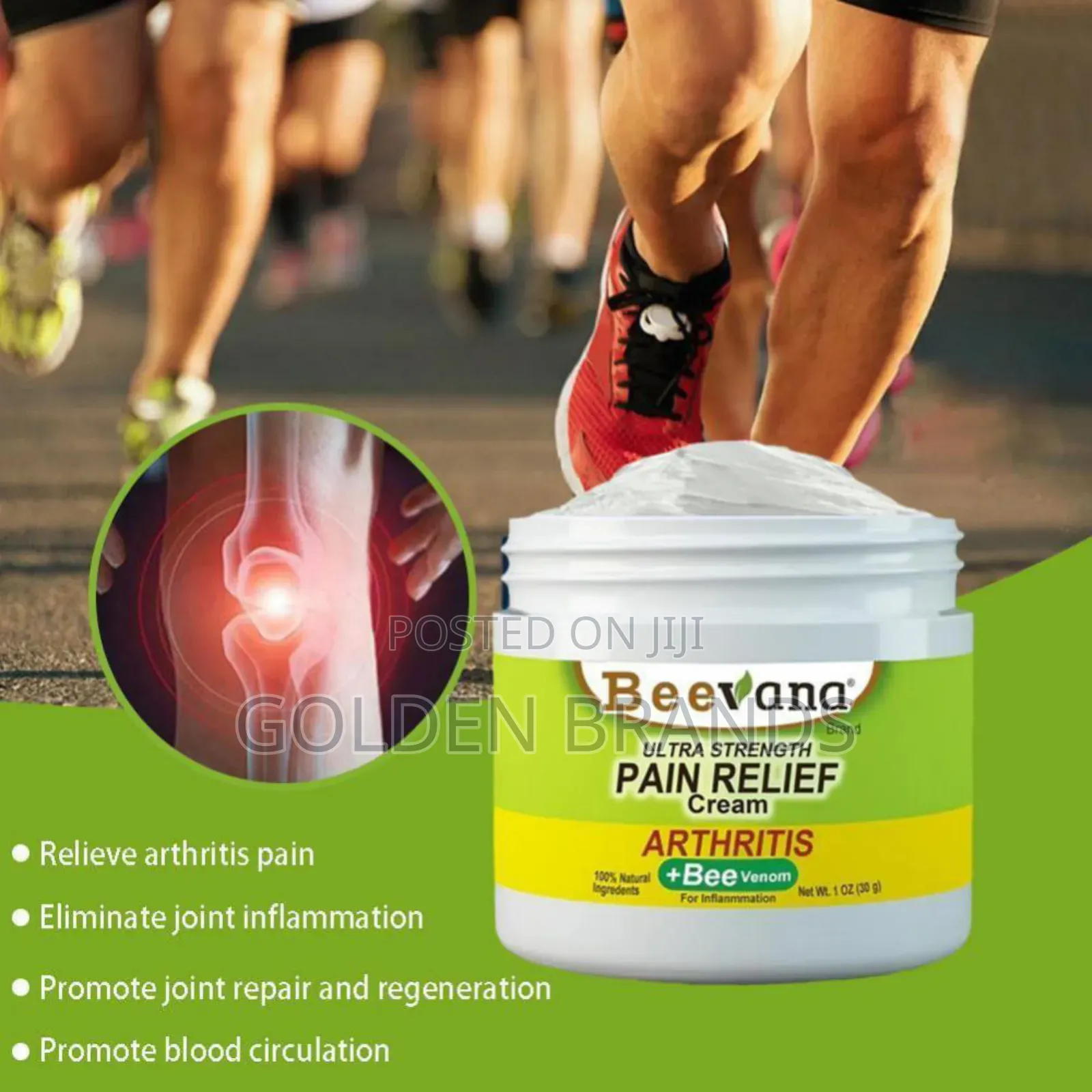 Pain Relief Cream -Natural Bee Venom Power for Arthritis Relief