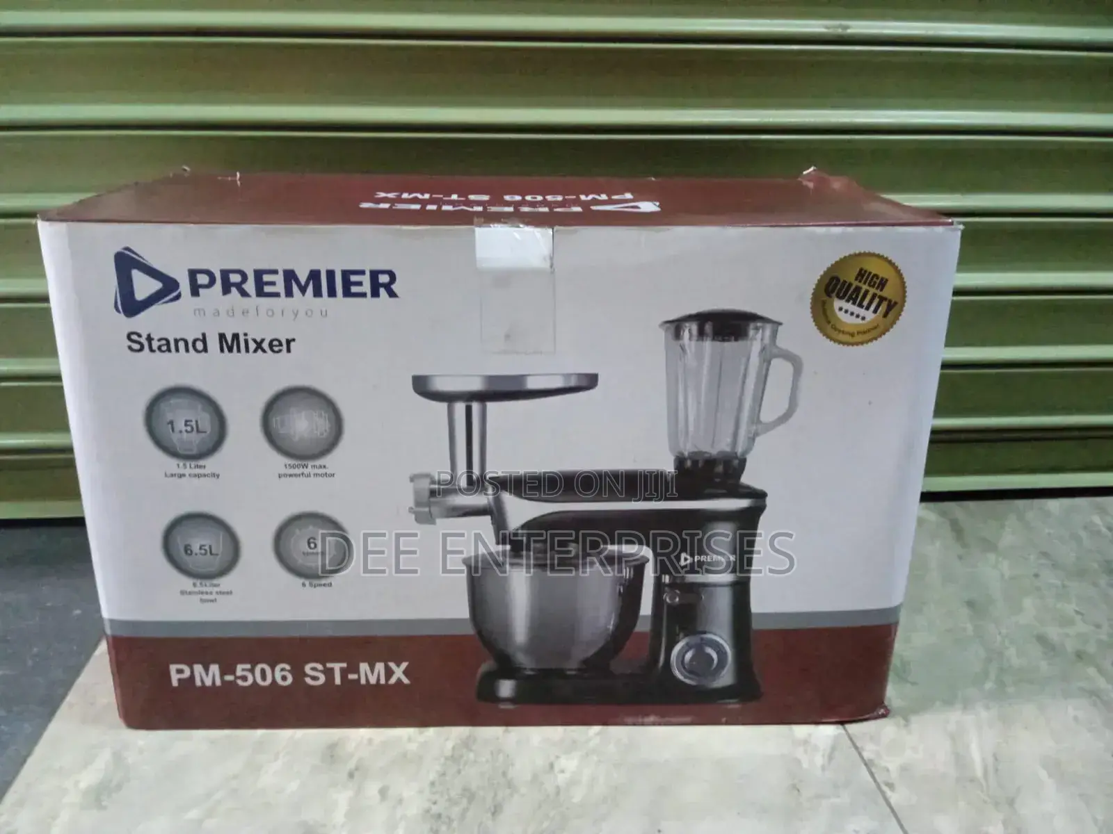 Premier 6.5litres 3 In1 Commercial Stand Mixer