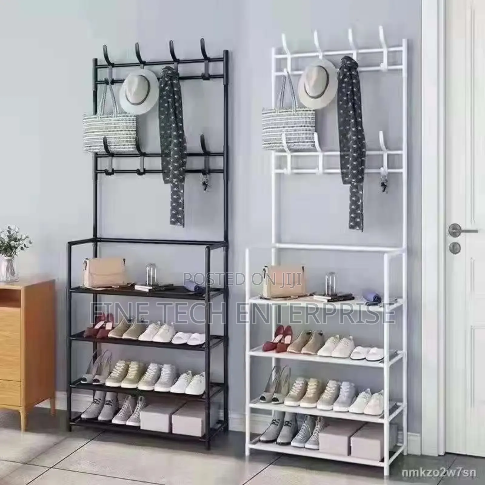Shoe Rack With Hanger.