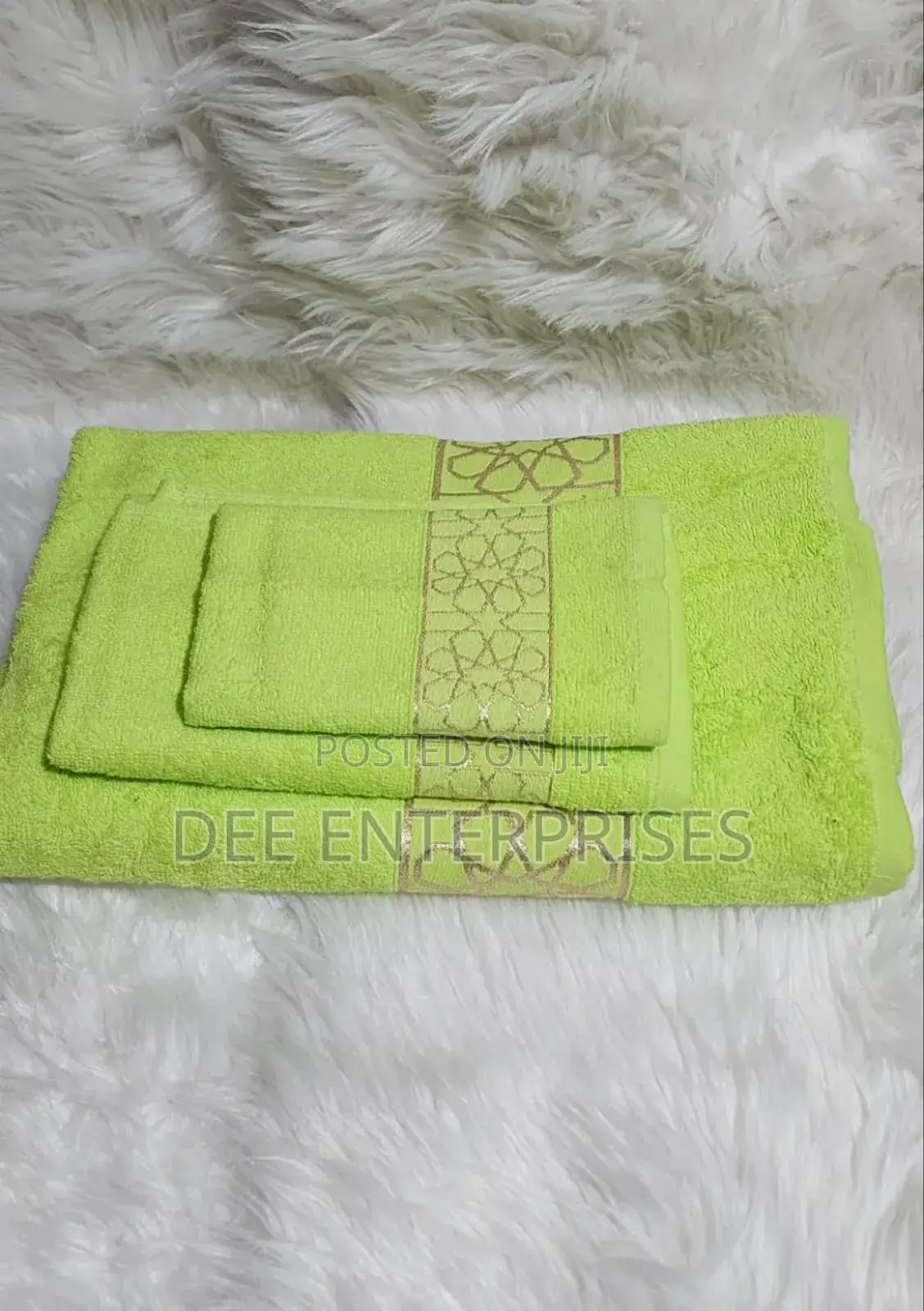 3pcs Egyptian Cotton Towels