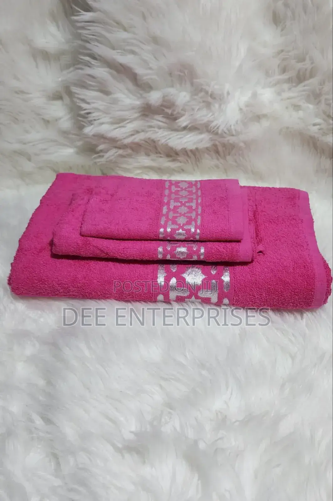3pcs Egyptian Cotton Towels