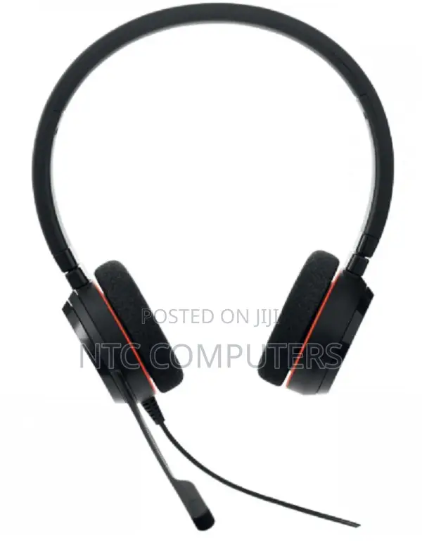Jabra Evolve 20 Ms Stereo Usb-a Headband, Noise Cancelling,
