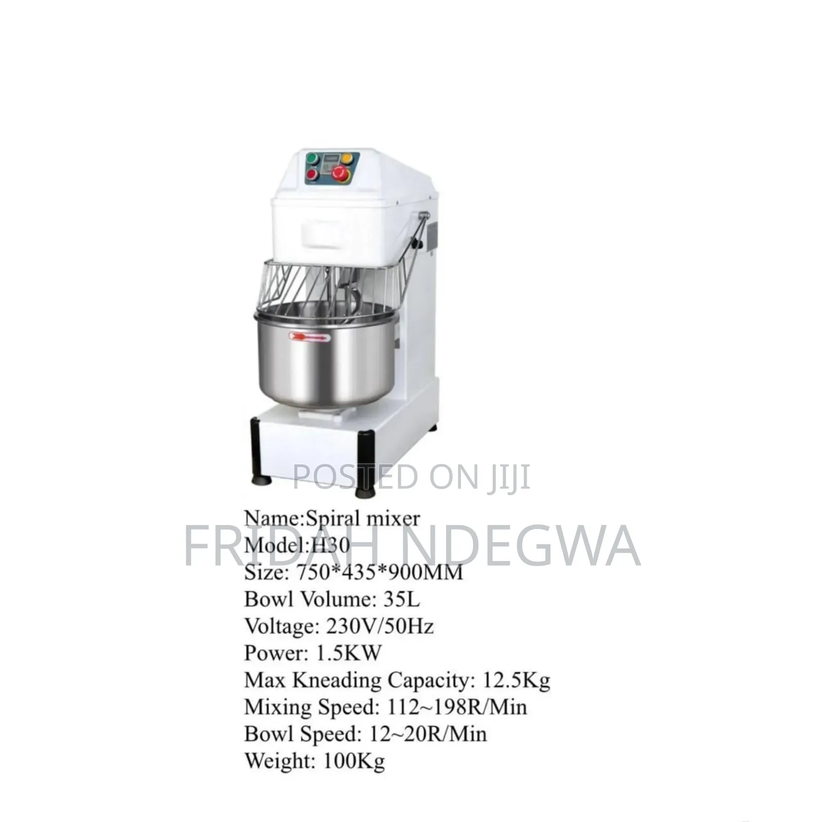 Spiral Mixer