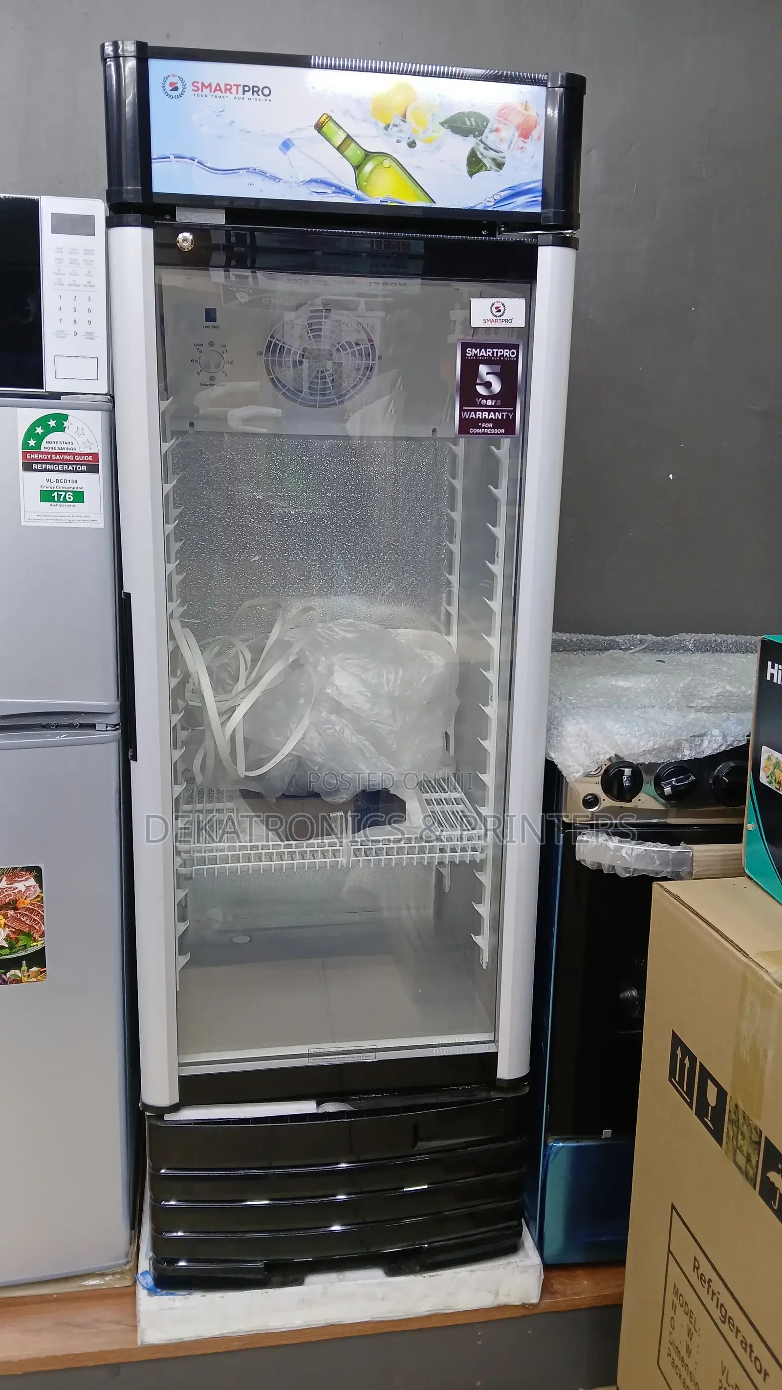 Smart Pro 209 Liters Showcase Fridge