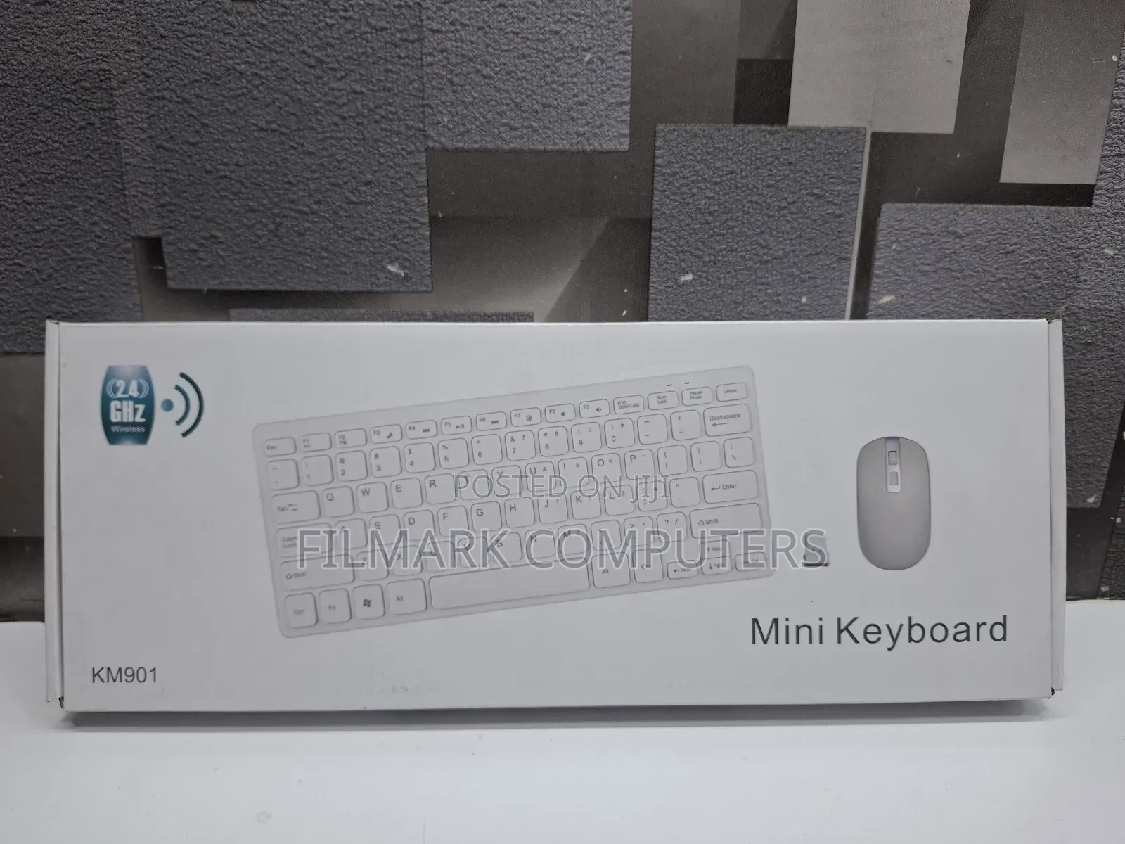 2.4g Wireless Keyboard Mouse Set For Convenient Office Use